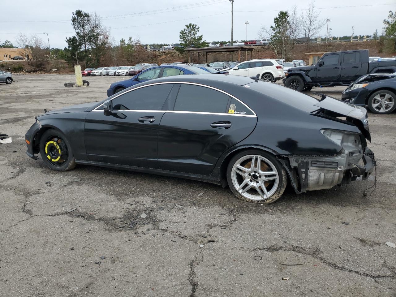 2013 Mercedes-benz Cls 550 Black vin: WDDLJ7DB4DA077877