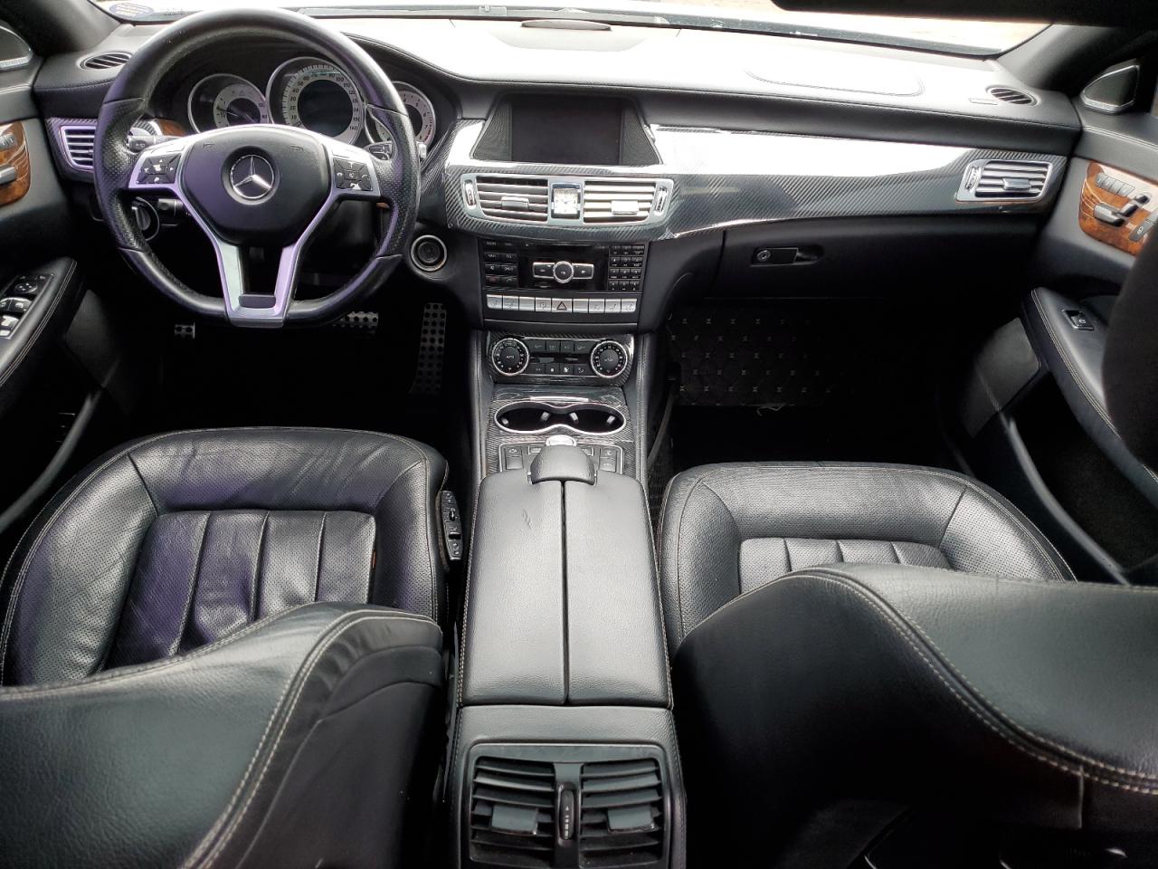 2013 Mercedes-benz Cls 550 Black vin: WDDLJ7DB4DA077877