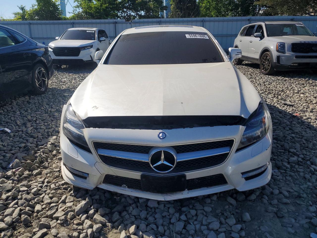 2014 Mercedes-benz Cls 550 Белый vin: WDDLJ7DB4EA100222
