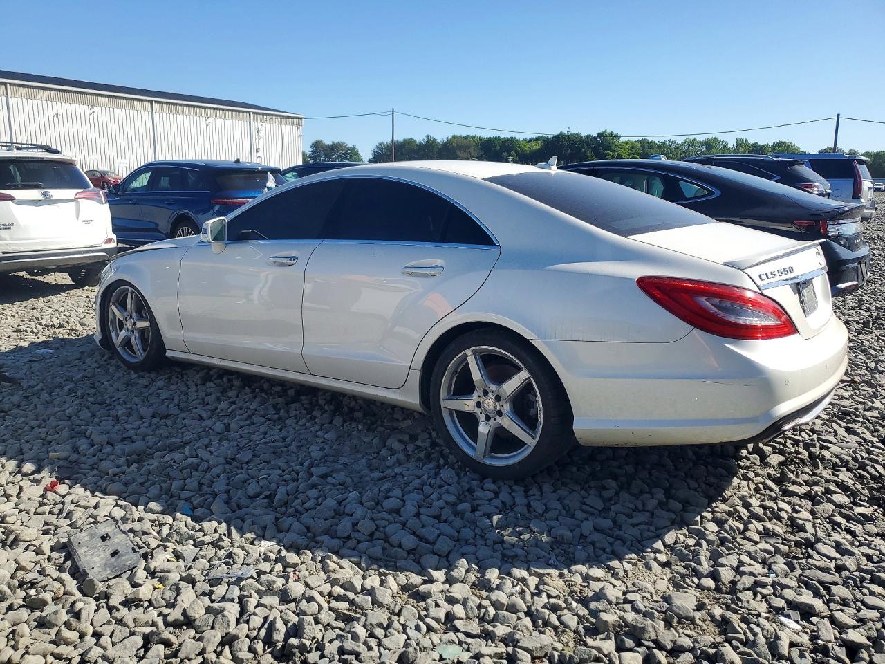 2014 Mercedes-benz Cls 550 Белый vin: WDDLJ7DB4EA100222