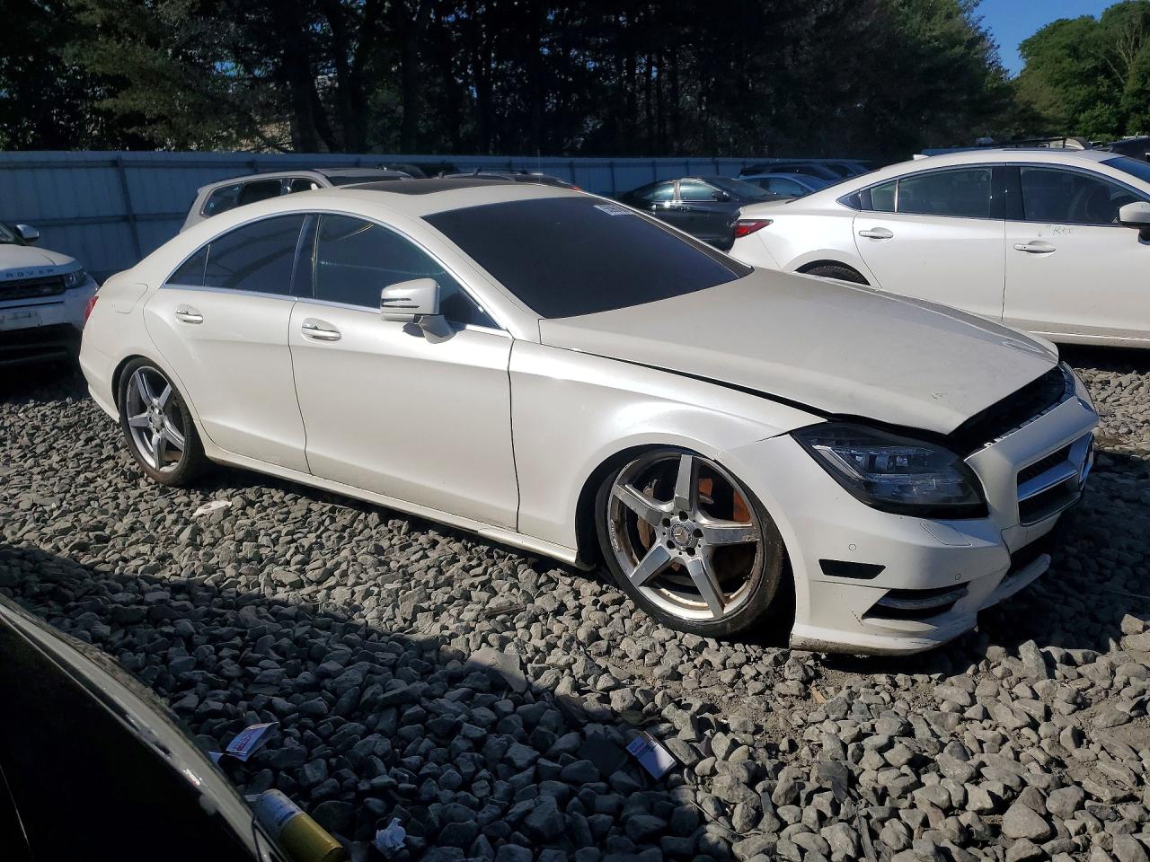 2014 Mercedes-benz Cls 550 Белый vin: WDDLJ7DB4EA100222