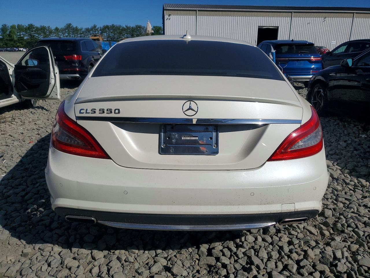 2014 Mercedes-benz Cls 550 Белый vin: WDDLJ7DB4EA100222