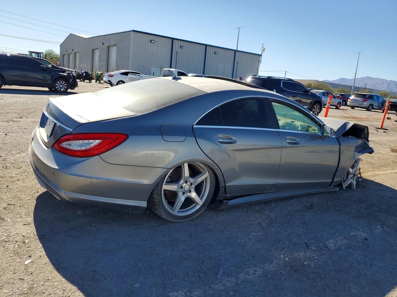 2014 Mercedes-benz Cls 550 Gray vin: WDDLJ7DB4EA116369