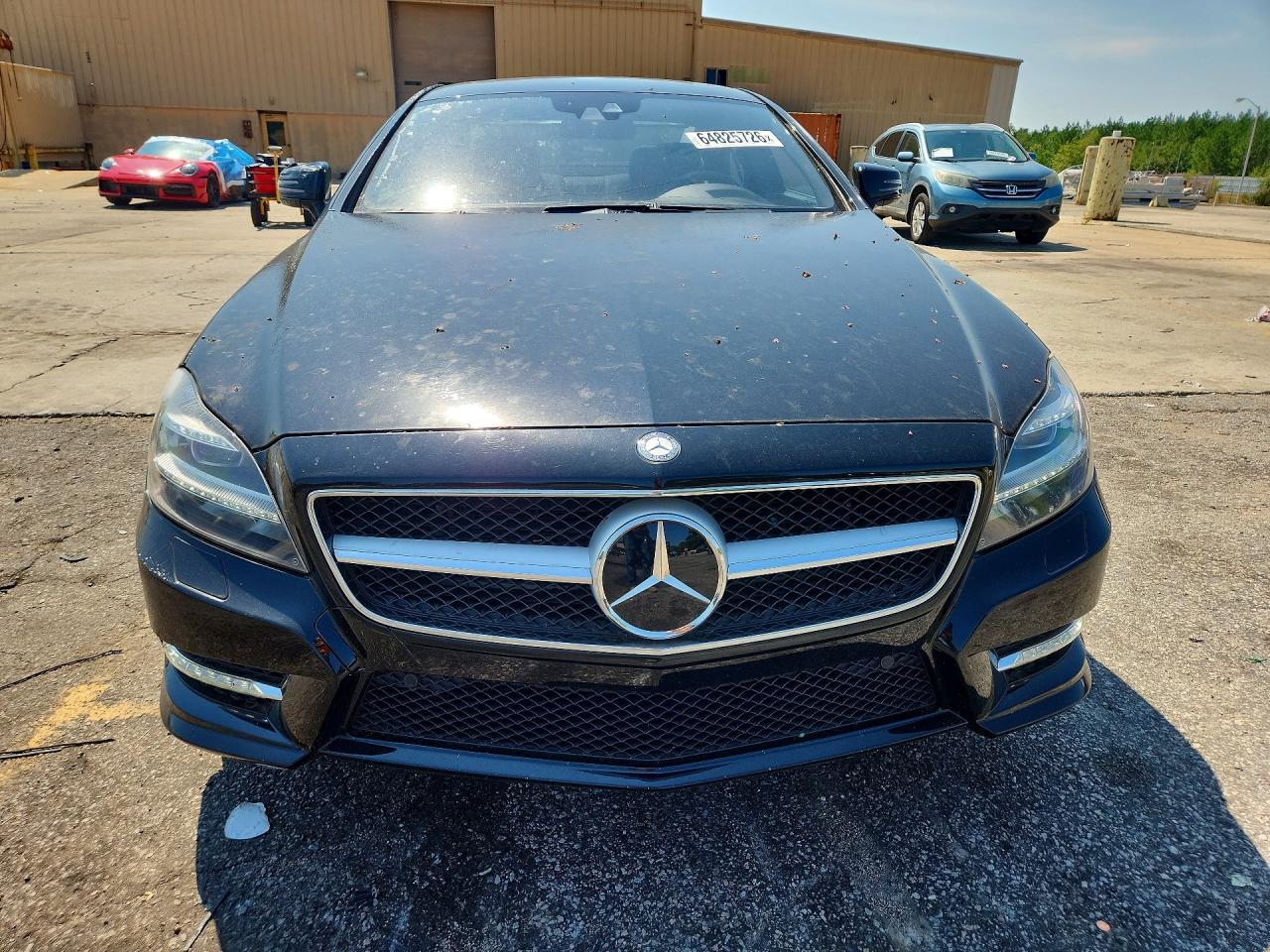 2012 Mercedes-benz Cls 550 Black vin: WDDLJ7DB5CA035197