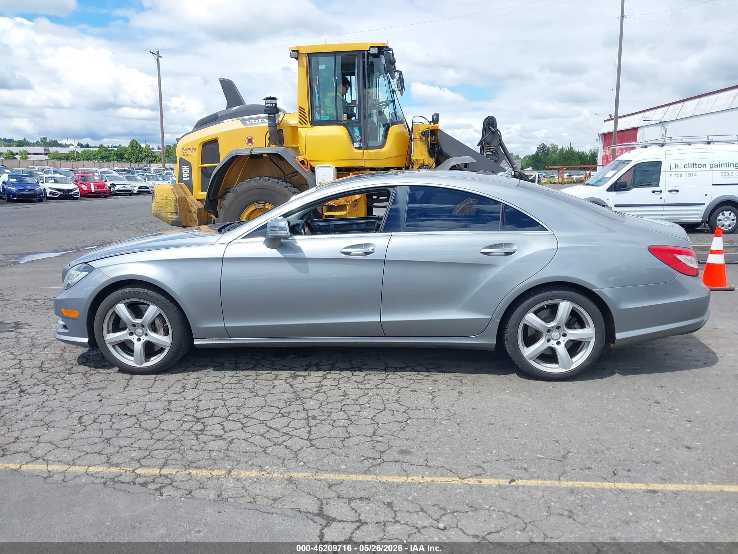 2013 Mercedes-benz Cls 550   Gray vin: WDDLJ7DB5DA064491
