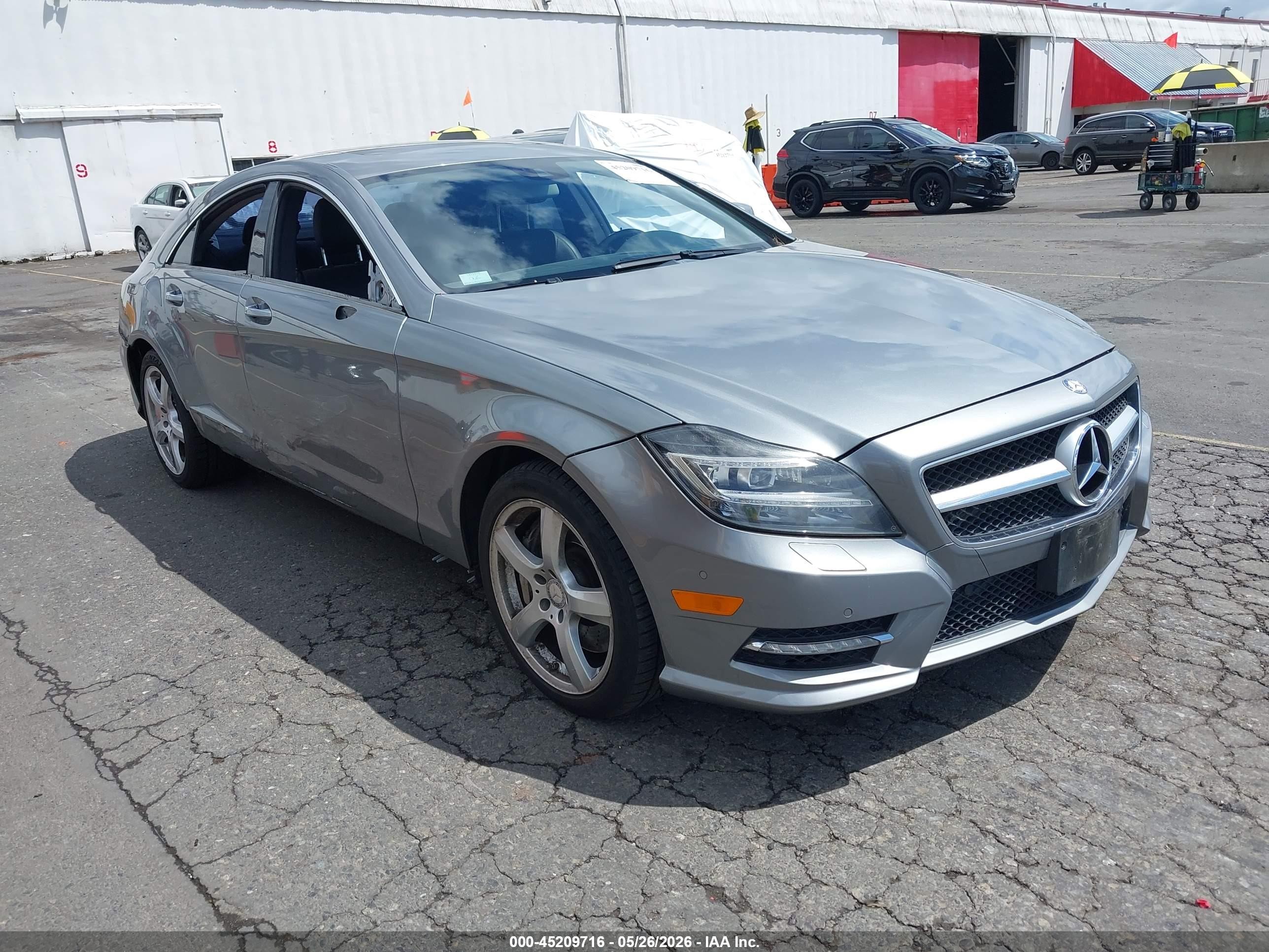 2013 Mercedes-benz Cls 550   Gray vin: WDDLJ7DB5DA064491