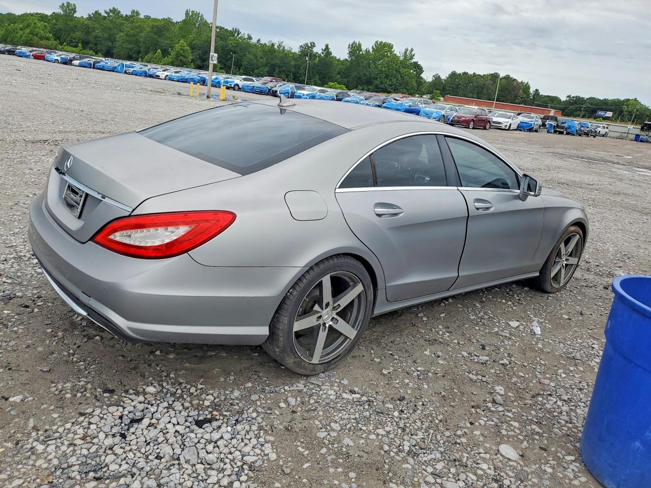 2013 Mercedes-benz Cls 550 Silver vin: WDDLJ7DB5DA081825