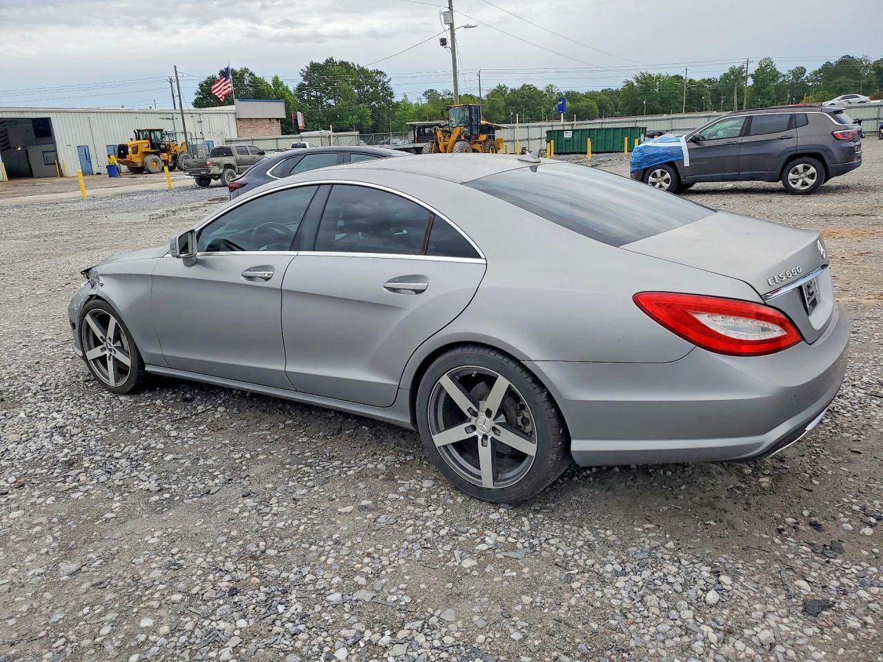 2013 Mercedes-benz Cls 550 Silver vin: WDDLJ7DB5DA081825