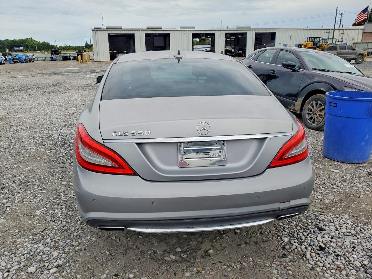 2013 Mercedes-benz Cls 550 Silver vin: WDDLJ7DB5DA081825