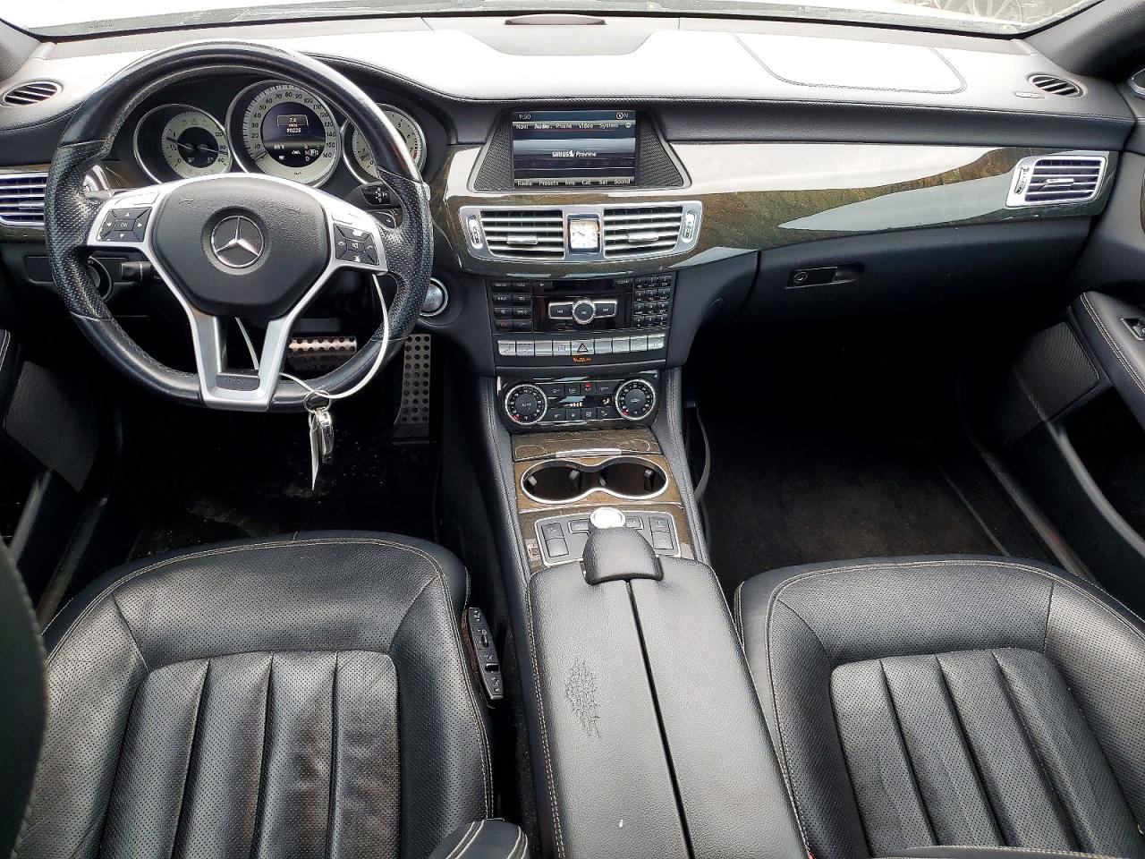 2013 Mercedes-benz Cls 550 Silver vin: WDDLJ7DB5DA081825