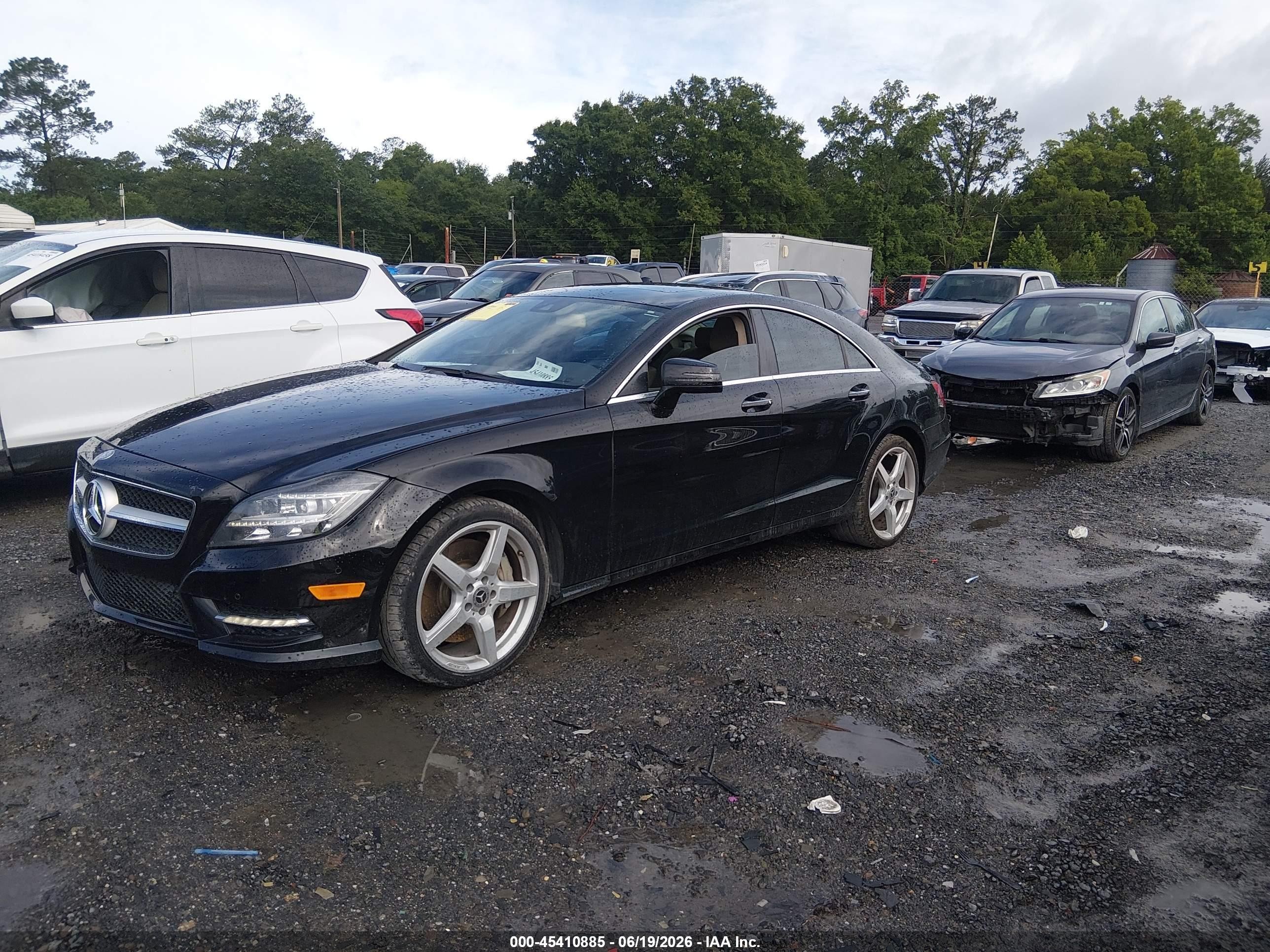 2013 Mercedes-benz Cls 550   Black vin: WDDLJ7DB5DA084594