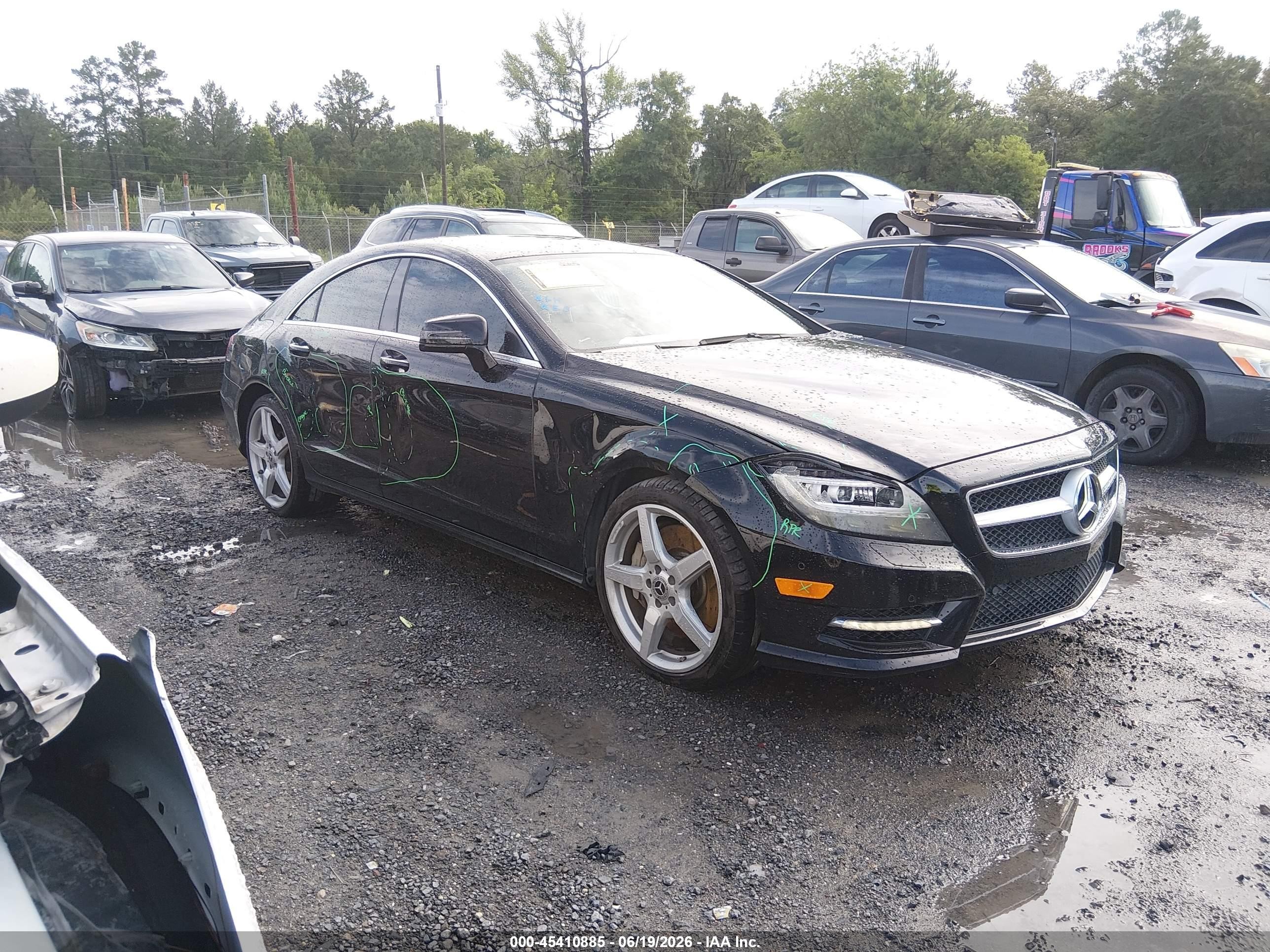 2013 Mercedes-benz Cls 550   Black vin: WDDLJ7DB5DA084594