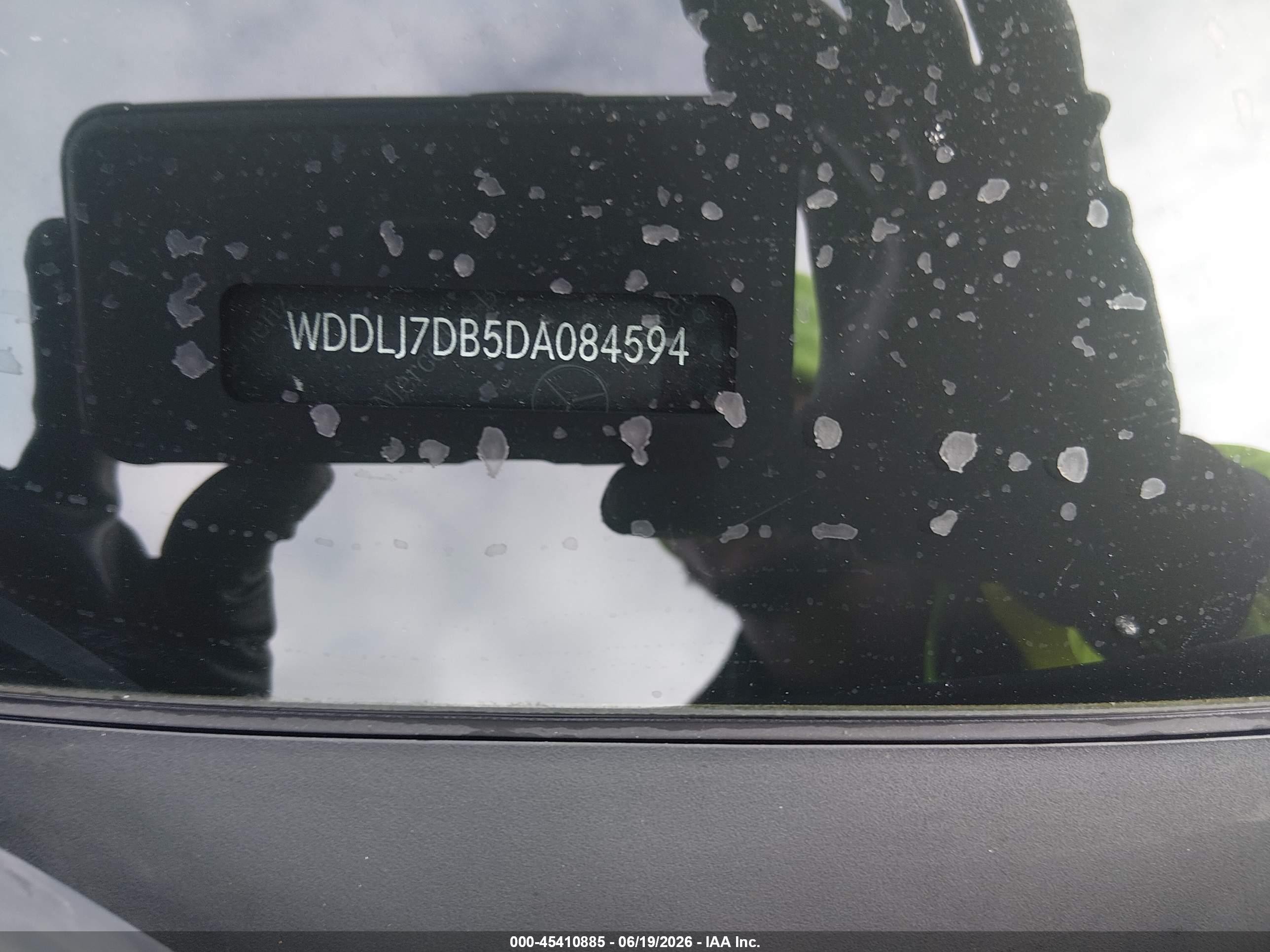 2013 Mercedes-benz Cls 550   Black vin: WDDLJ7DB5DA084594