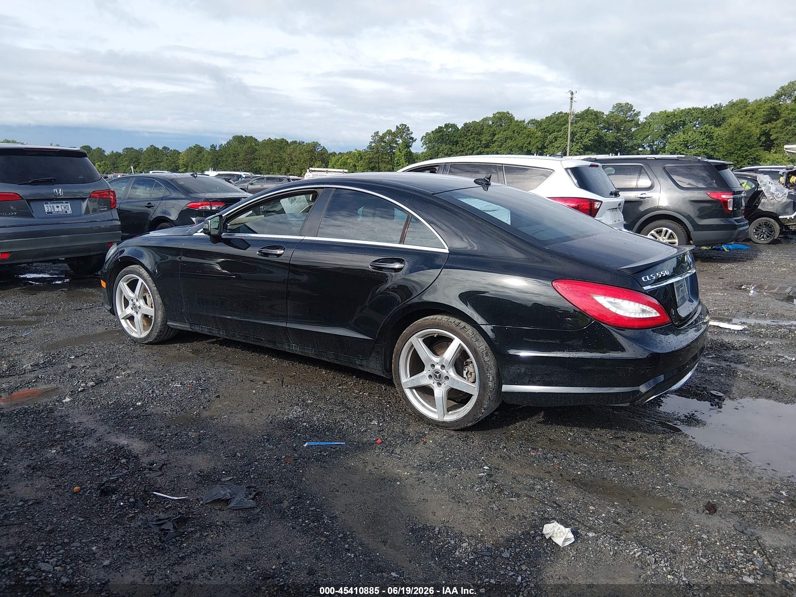 2013 Mercedes-benz Cls 550   Black vin: WDDLJ7DB5DA084594