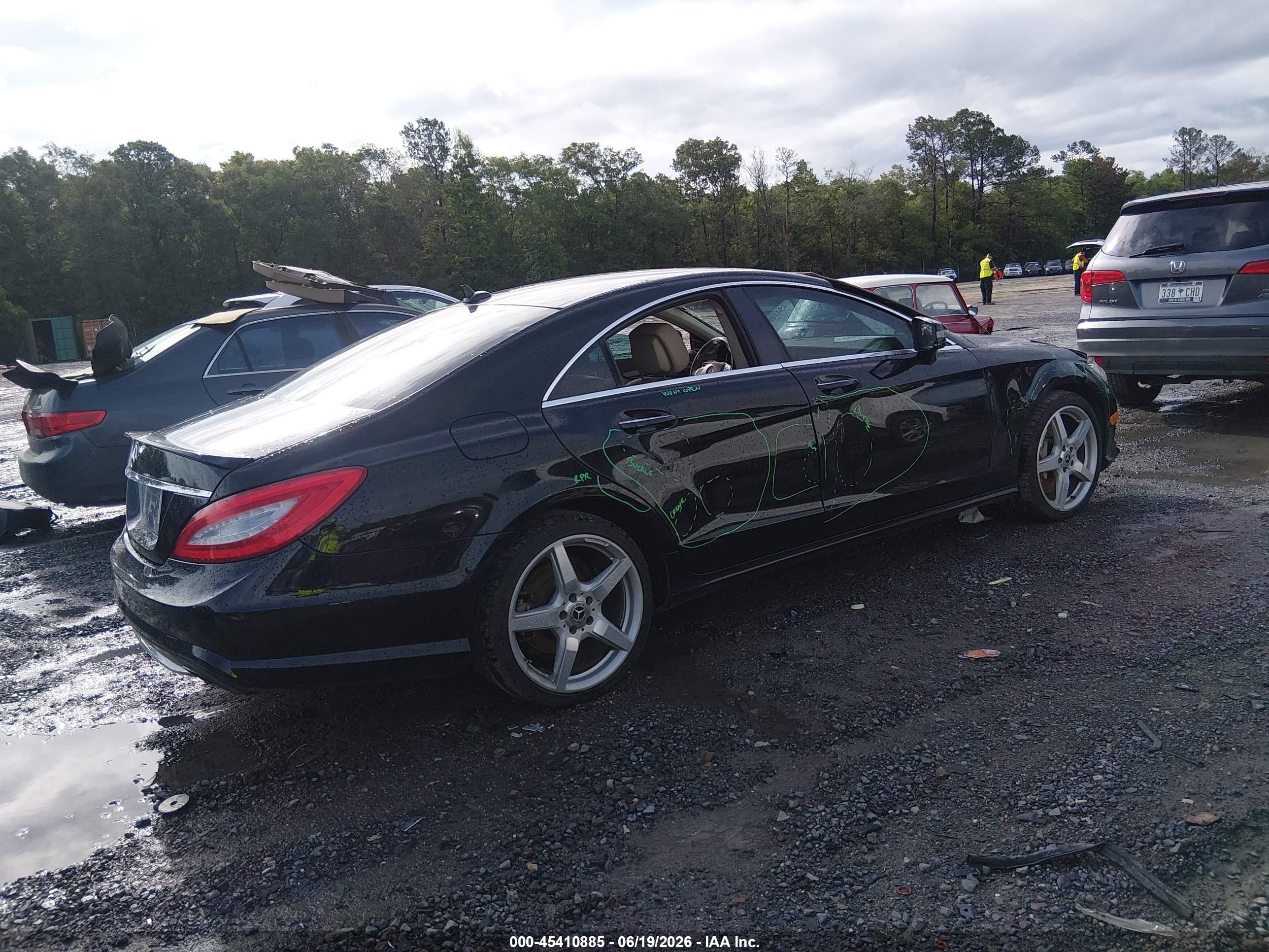 2013 Mercedes-benz Cls 550   Black vin: WDDLJ7DB5DA084594