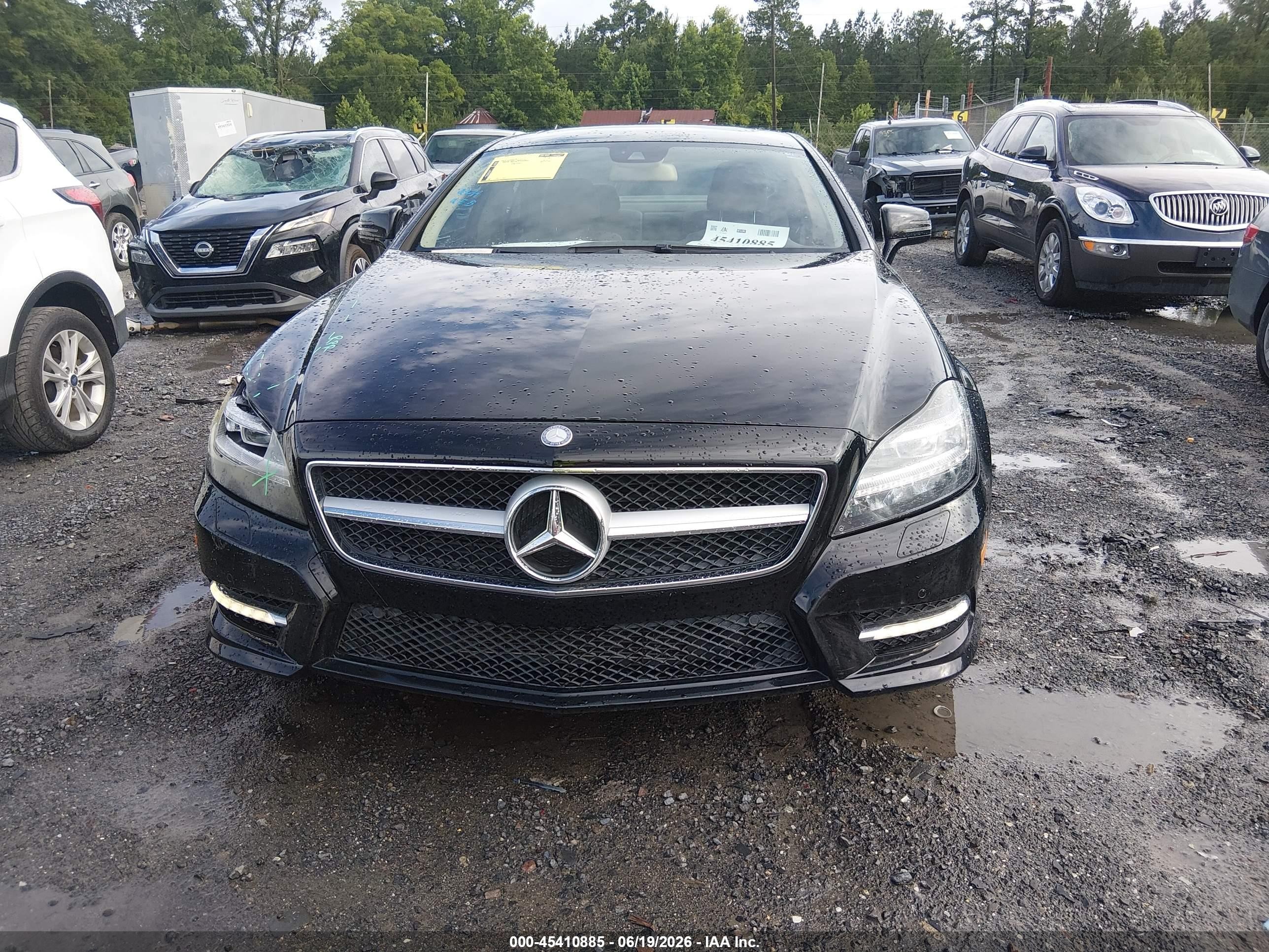 2013 Mercedes-benz Cls 550   Black vin: WDDLJ7DB5DA084594