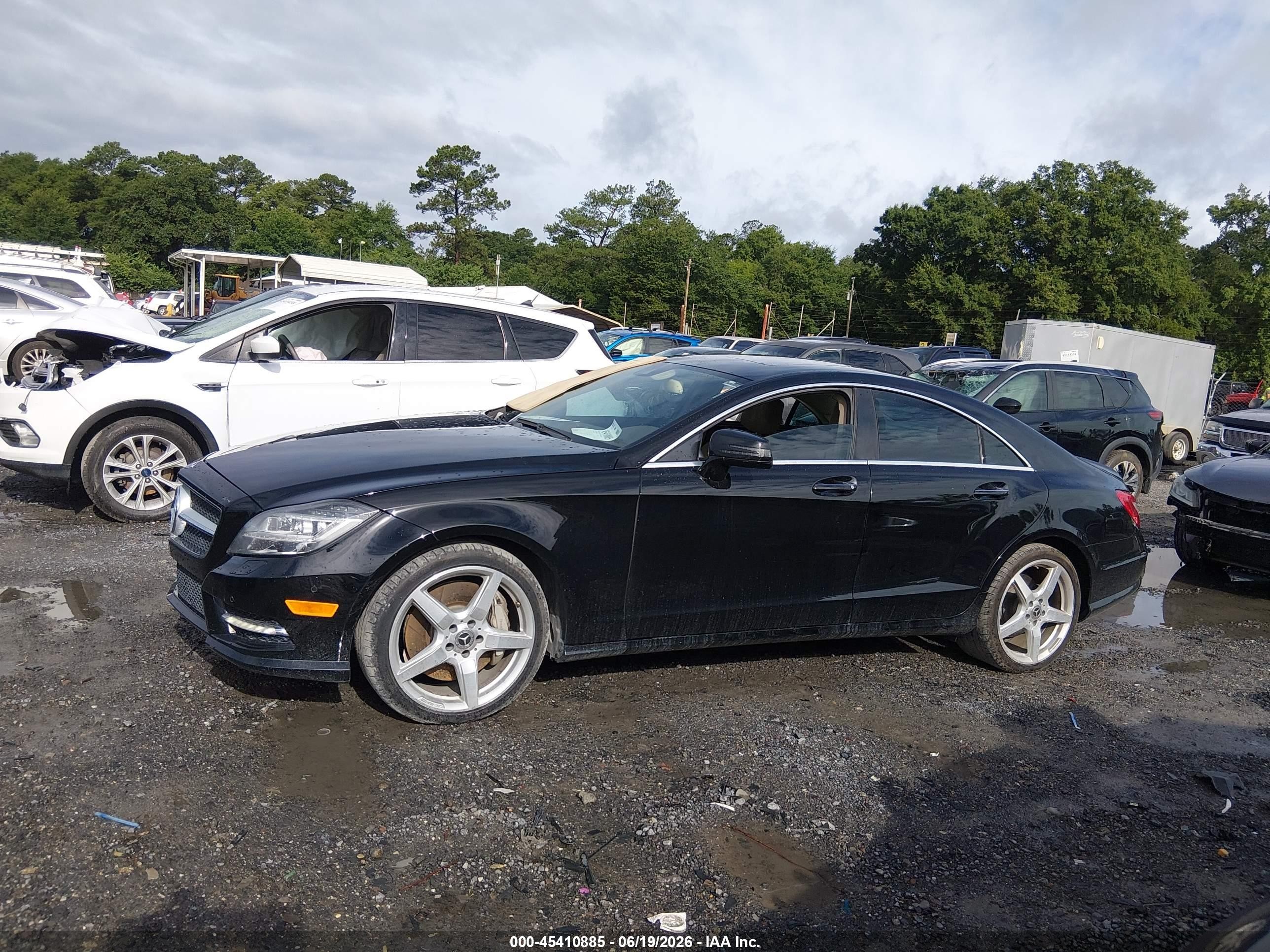 2013 Mercedes-benz Cls 550   Black vin: WDDLJ7DB5DA084594