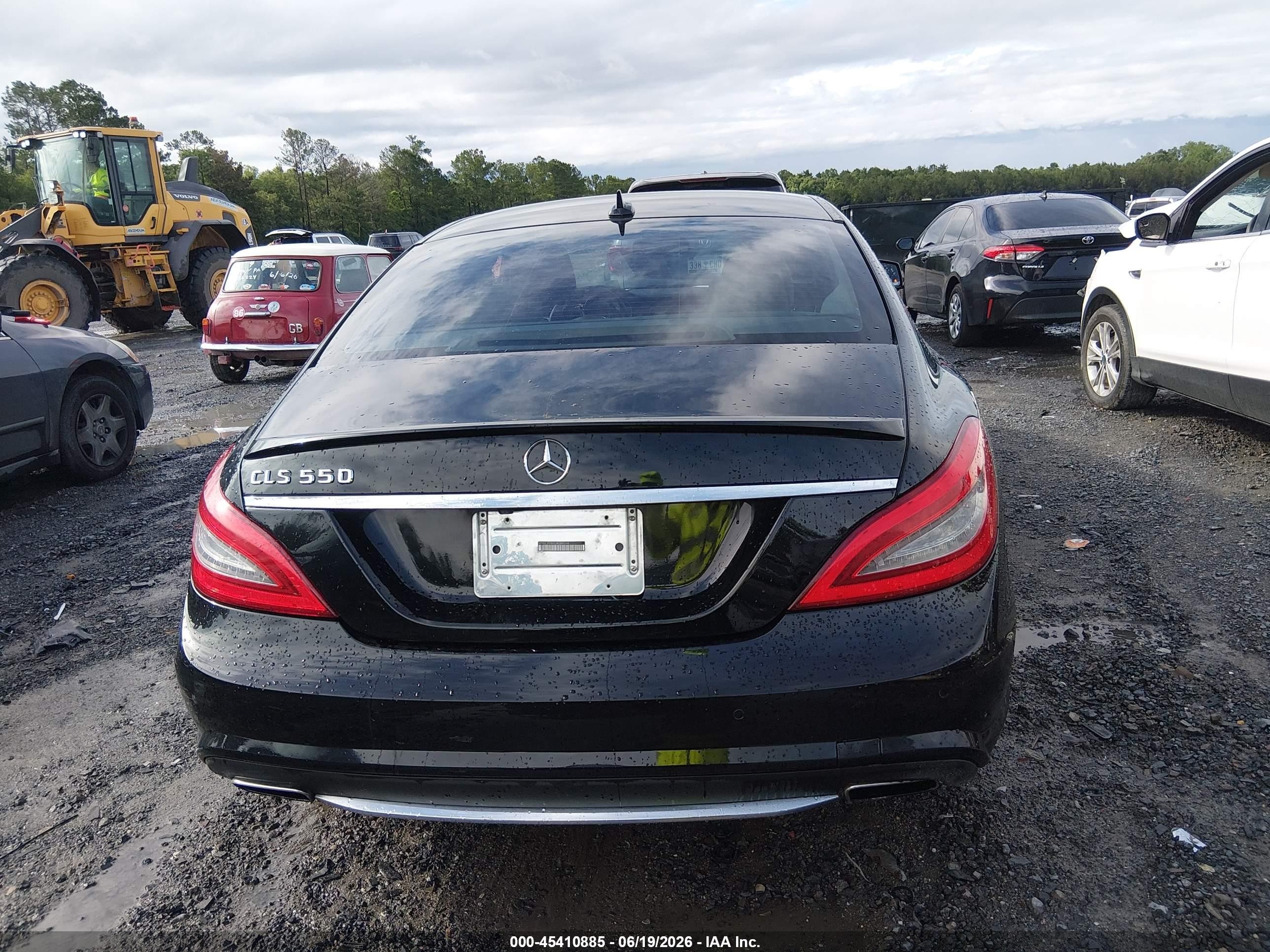2013 Mercedes-benz Cls 550   Black vin: WDDLJ7DB5DA084594