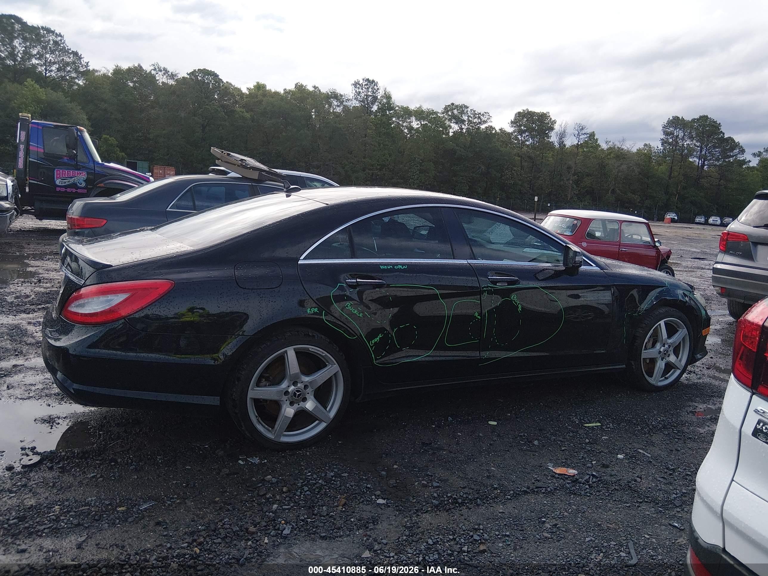 2013 Mercedes-benz Cls 550   Black vin: WDDLJ7DB5DA084594