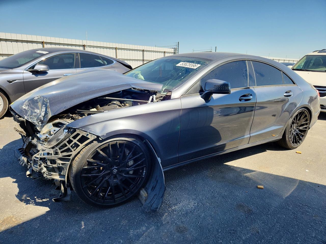 2014 Mercedes-benz Cls 550 Charcoal vin: WDDLJ7DB5EA091725
