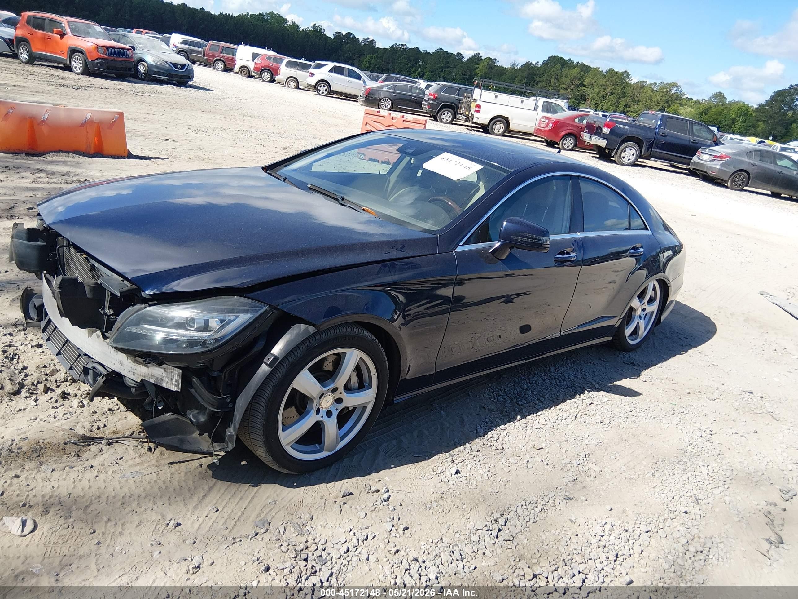 2014 Mercedes-benz Cls 550 Бежевый vin: WDDLJ7DB5EA096830
