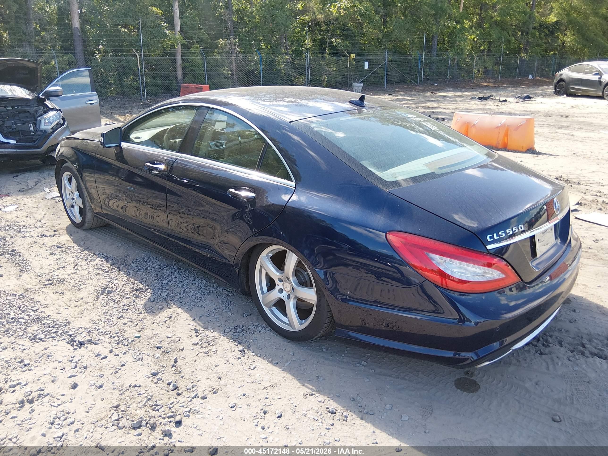 2014 Mercedes-benz Cls 550 Бежевый vin: WDDLJ7DB5EA096830