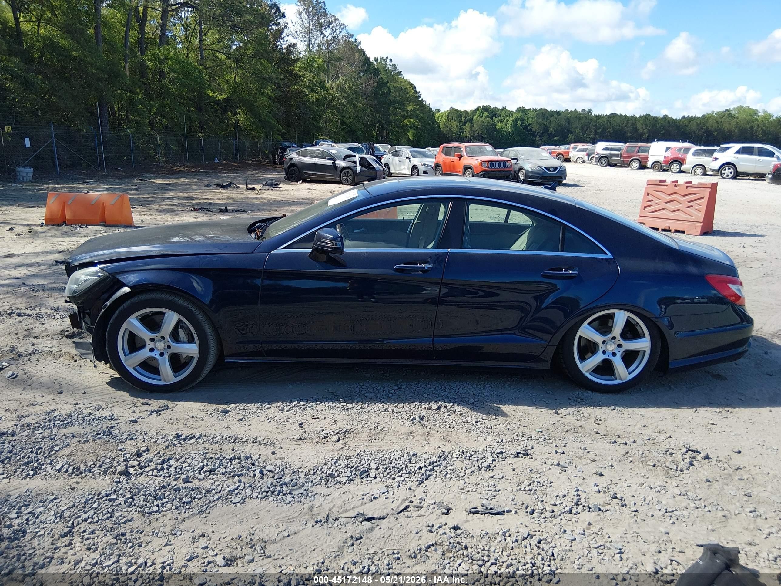 2014 Mercedes-benz Cls 550 Бежевый vin: WDDLJ7DB5EA096830