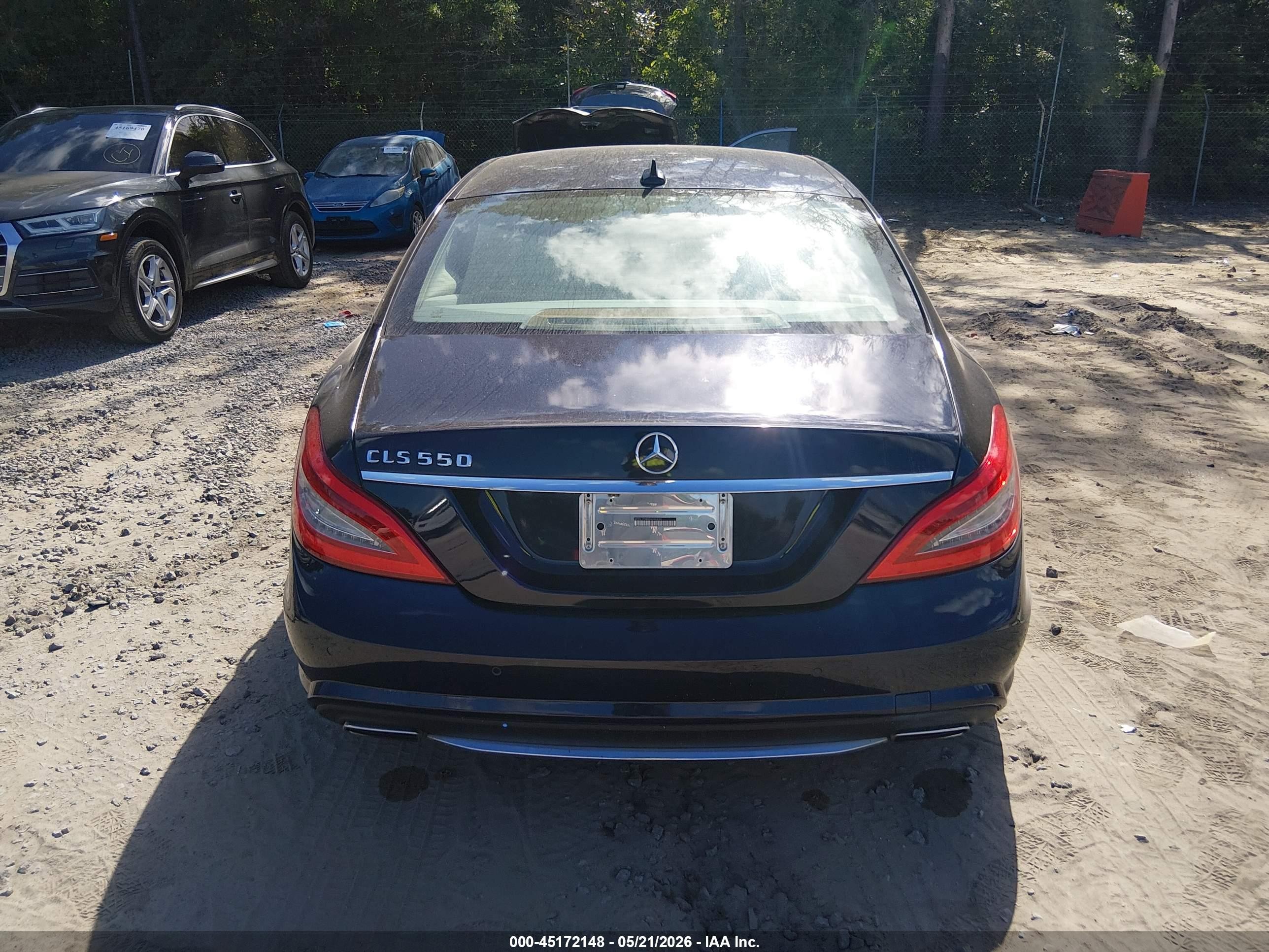2014 Mercedes-benz Cls 550 Бежевый vin: WDDLJ7DB5EA096830