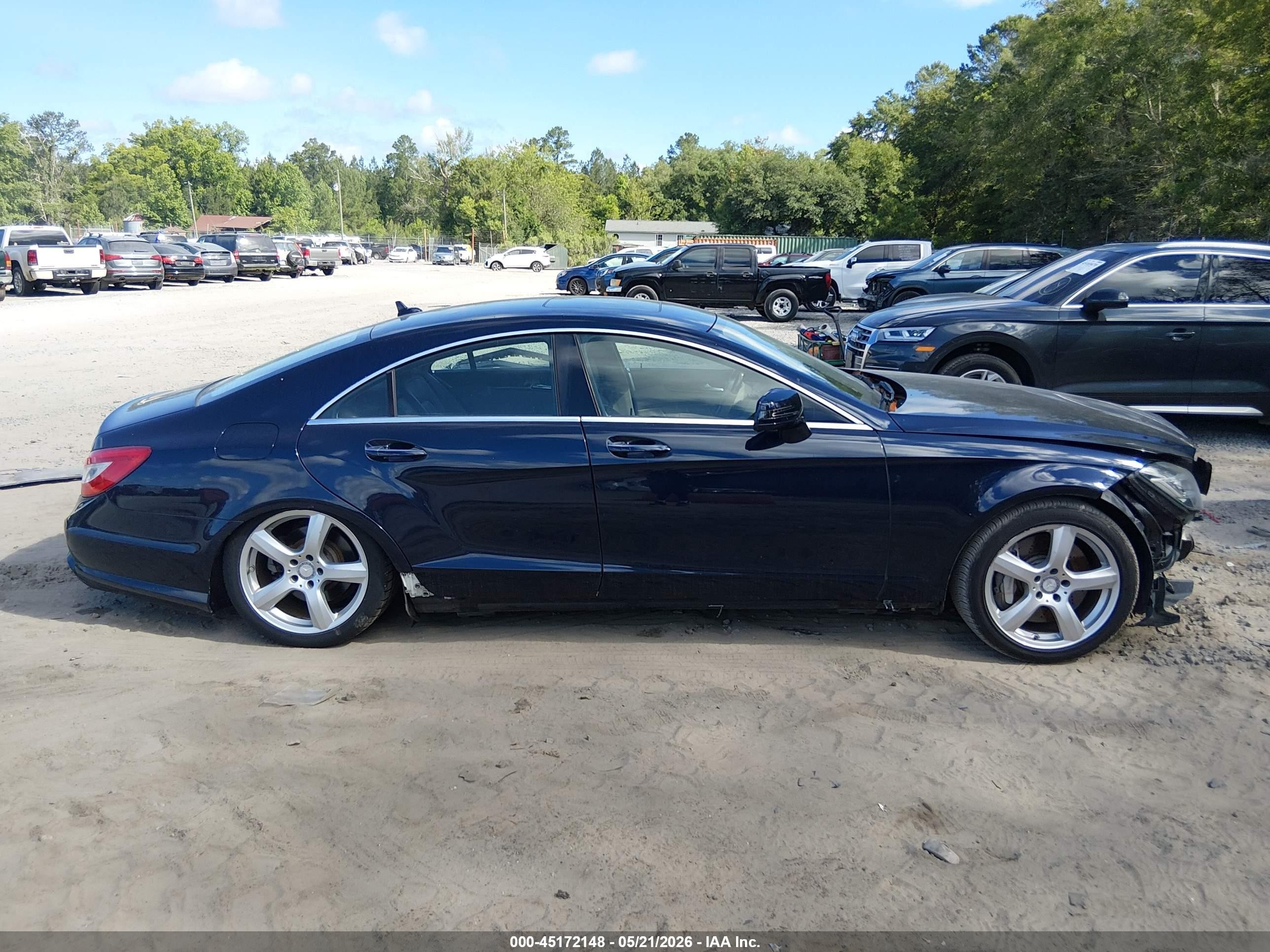 2014 Mercedes-benz Cls 550 Бежевый vin: WDDLJ7DB5EA096830
