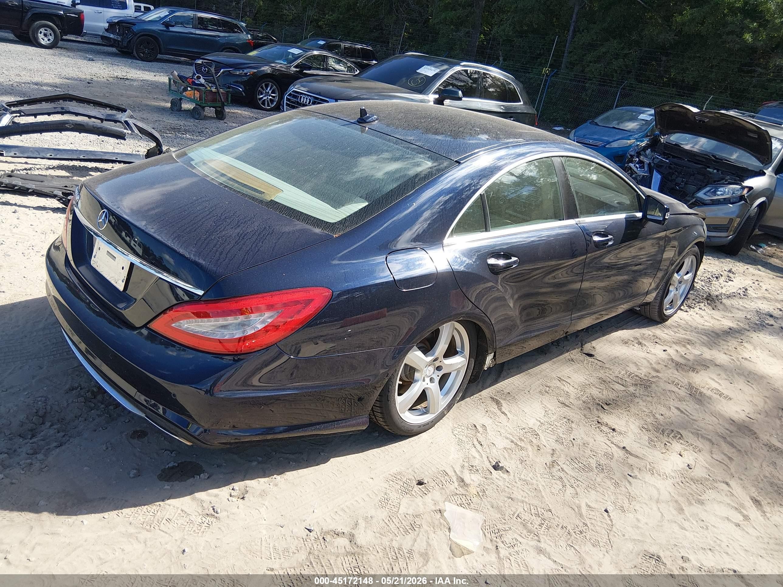 2014 Mercedes-benz Cls 550 Бежевый vin: WDDLJ7DB5EA096830