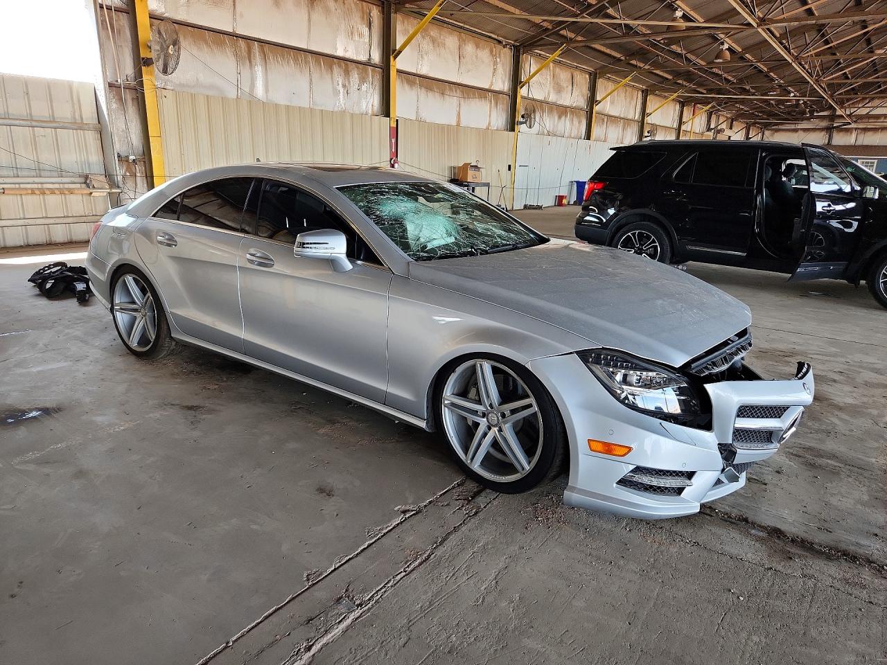 2014 Mercedes-benz Cls 550 Silver vin: WDDLJ7DB5EA106644
