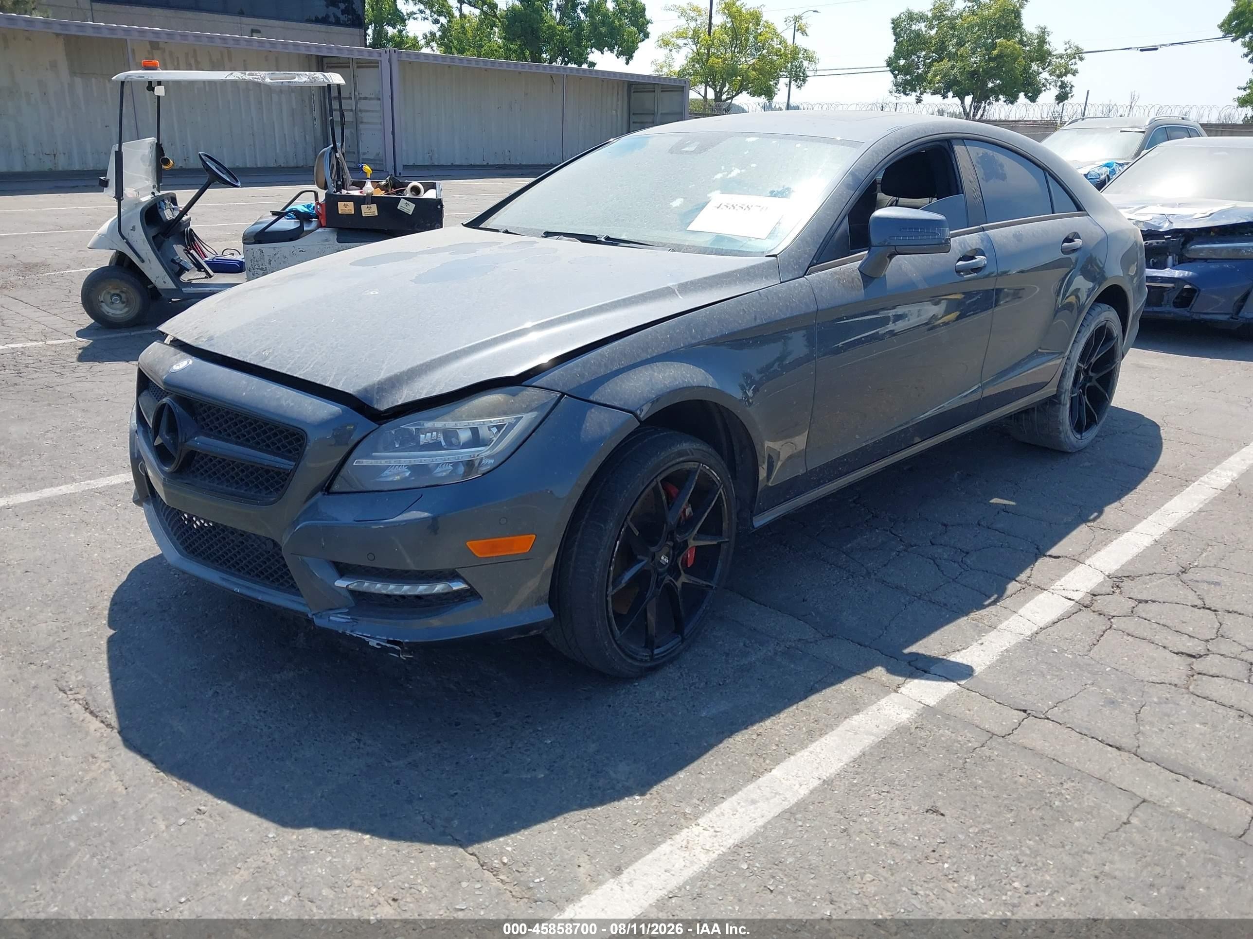 2013 Mercedes-benz Cls 550 Gray vin: WDDLJ7DB6DA074690
