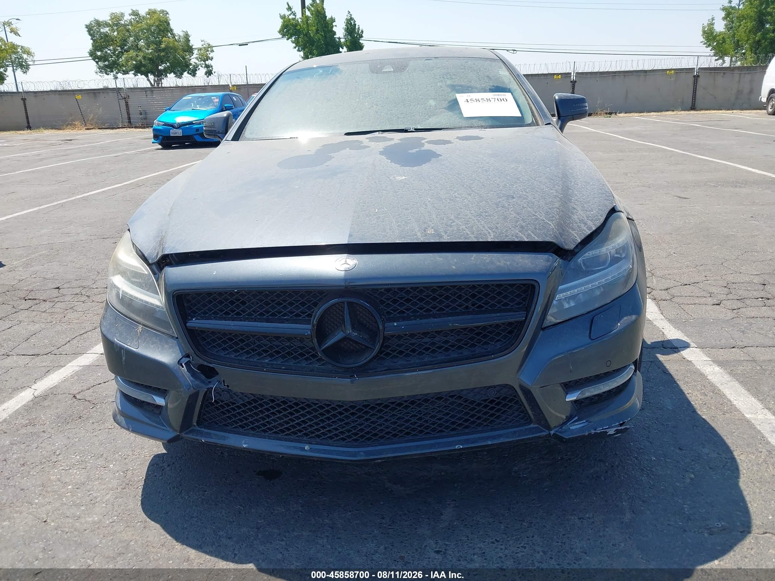 2013 Mercedes-benz Cls 550 Gray vin: WDDLJ7DB6DA074690