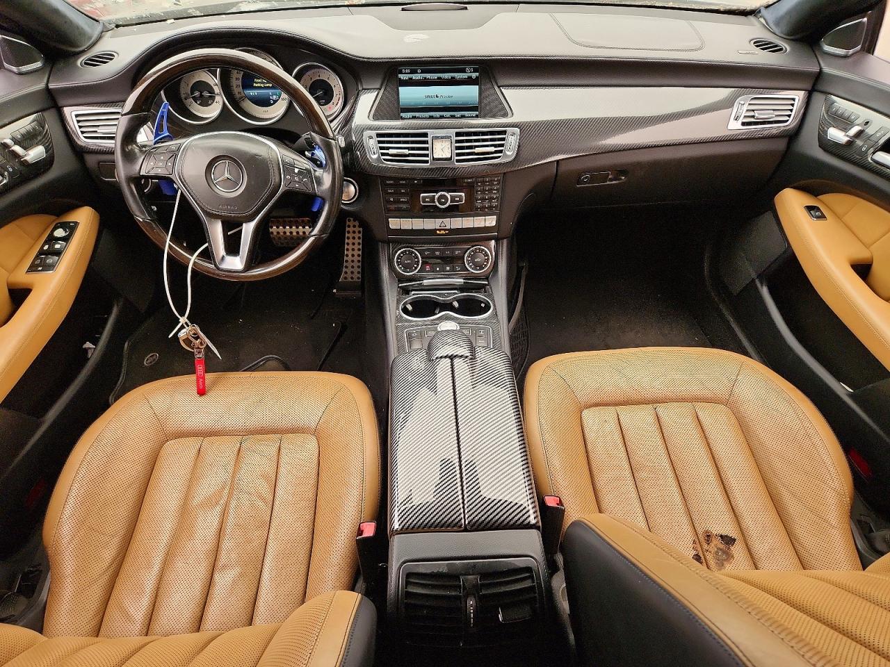 2014 Mercedes-benz Cls 550 Black vin: WDDLJ7DB6EA093578