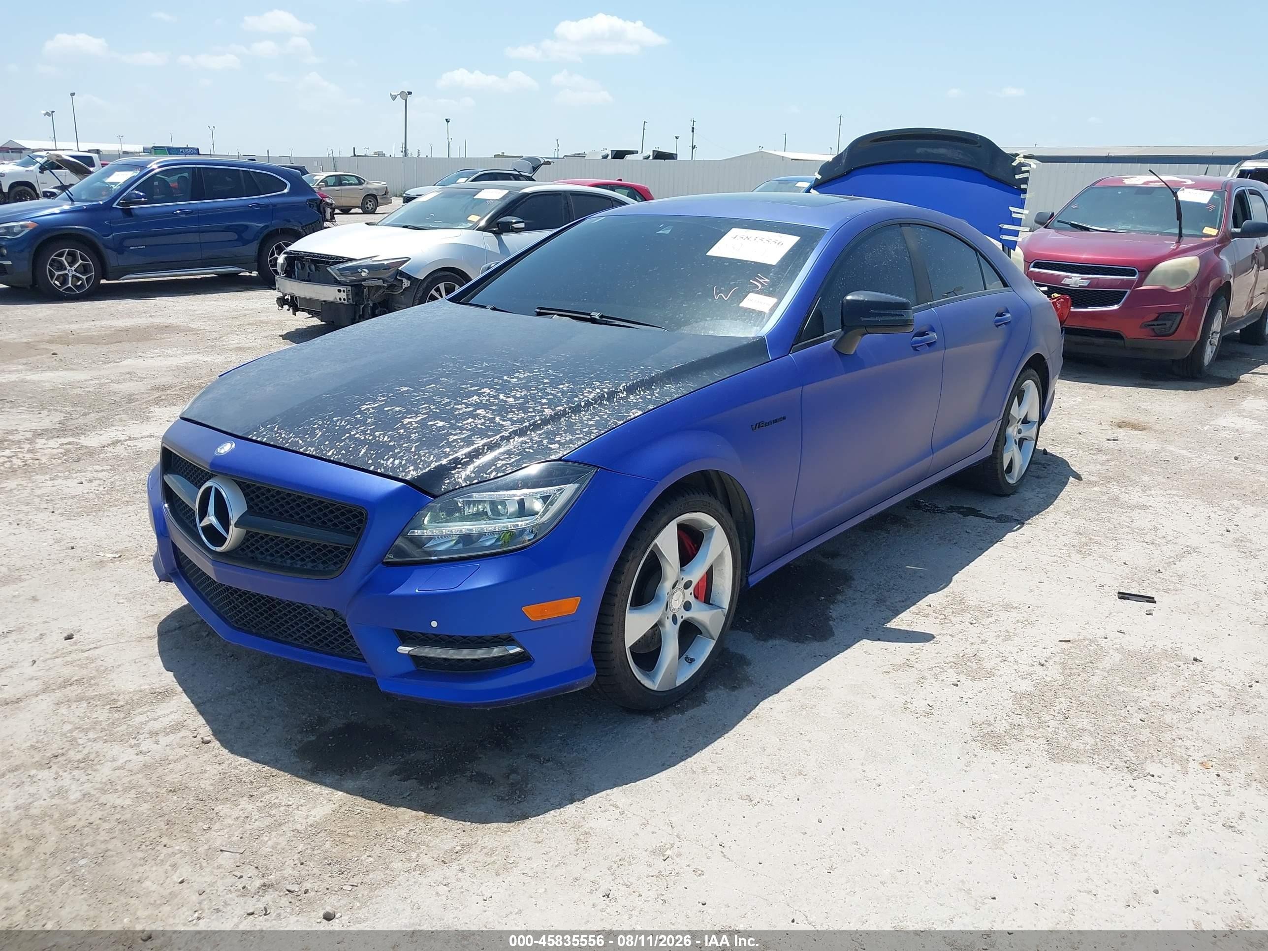 2014 Mercedes-benz Cls 550 Белый vin: WDDLJ7DB6EA103316