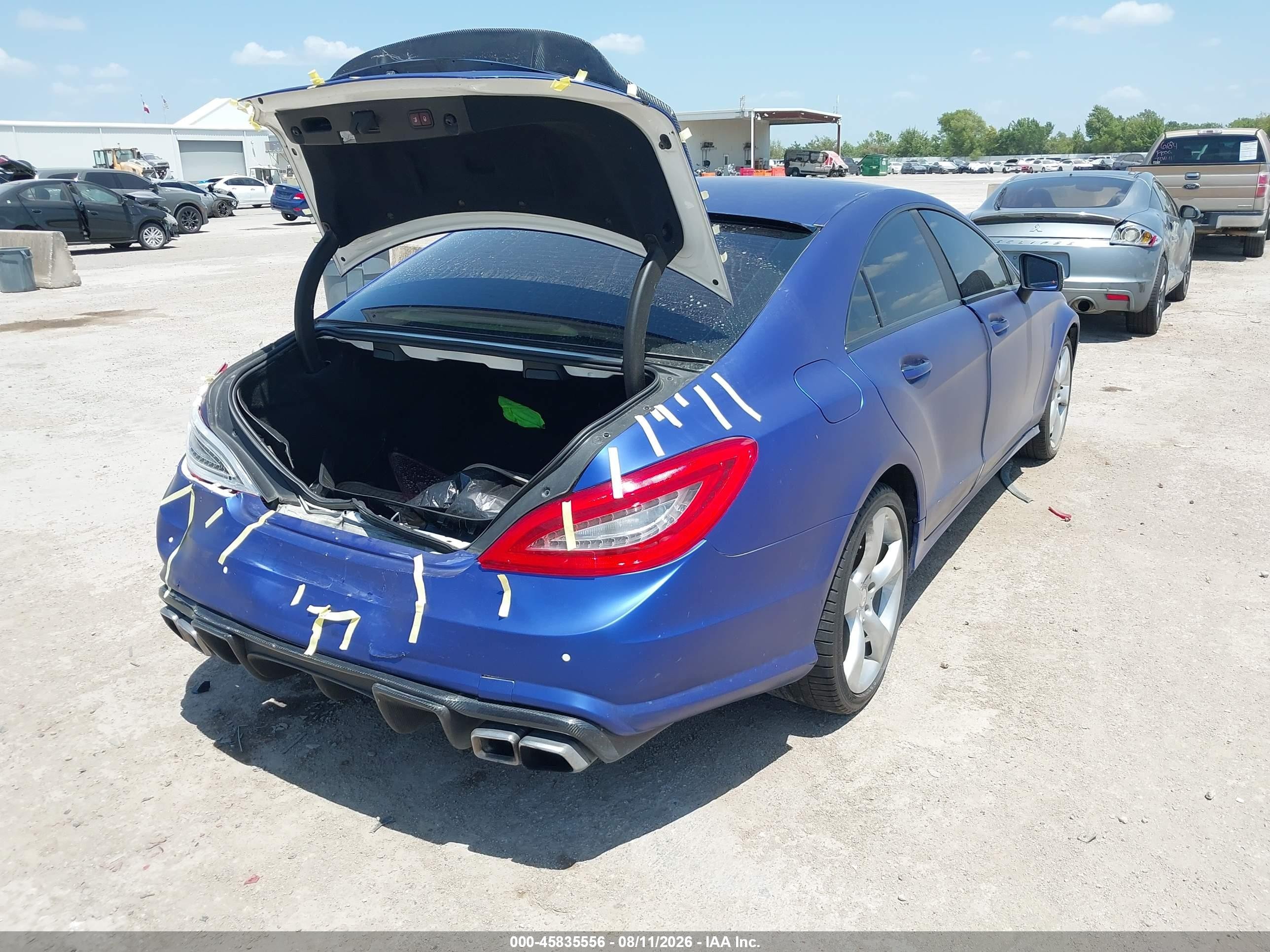 2014 Mercedes-benz Cls 550 Белый vin: WDDLJ7DB6EA103316