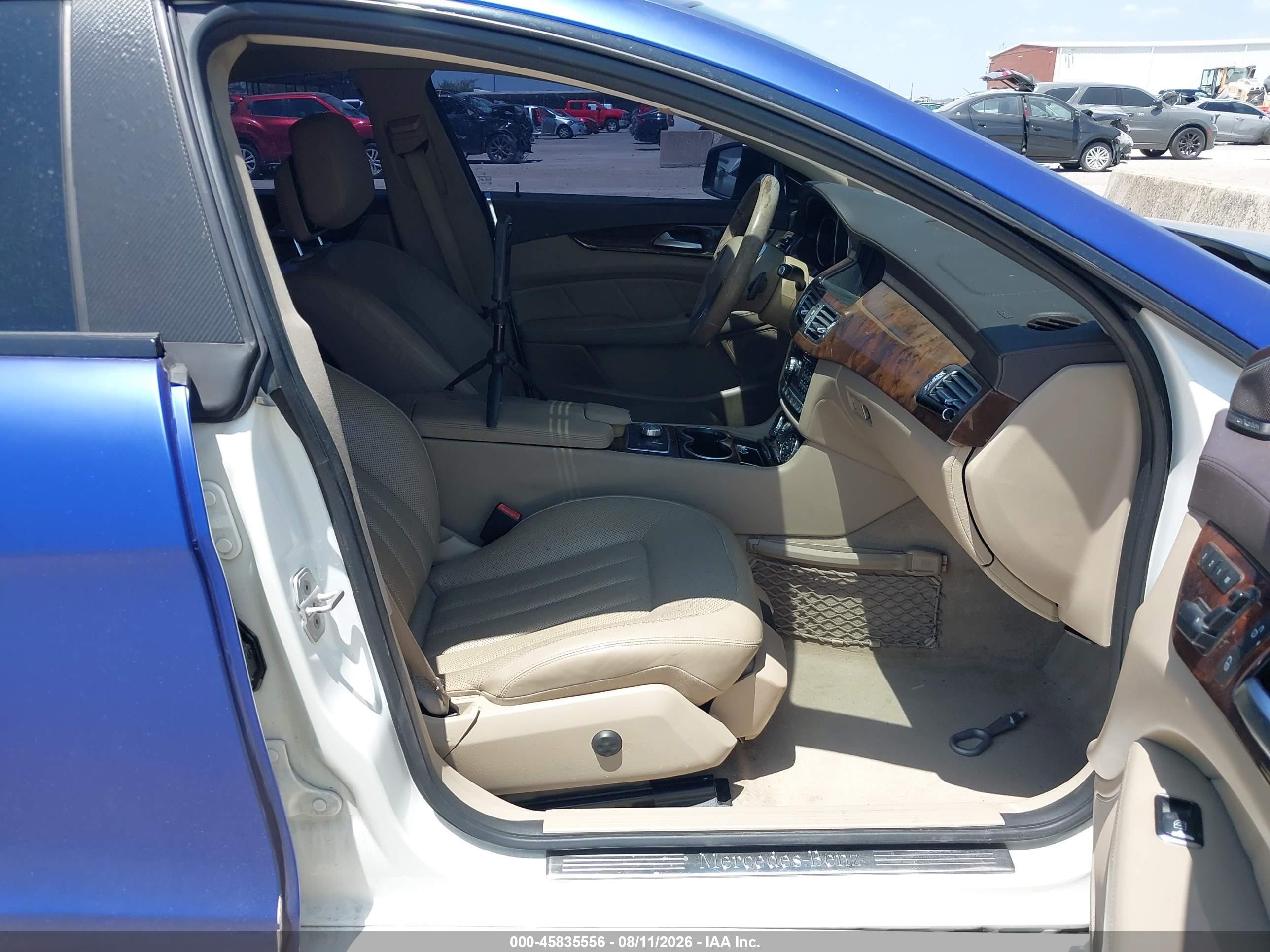 2014 Mercedes-benz Cls 550 Белый vin: WDDLJ7DB6EA103316