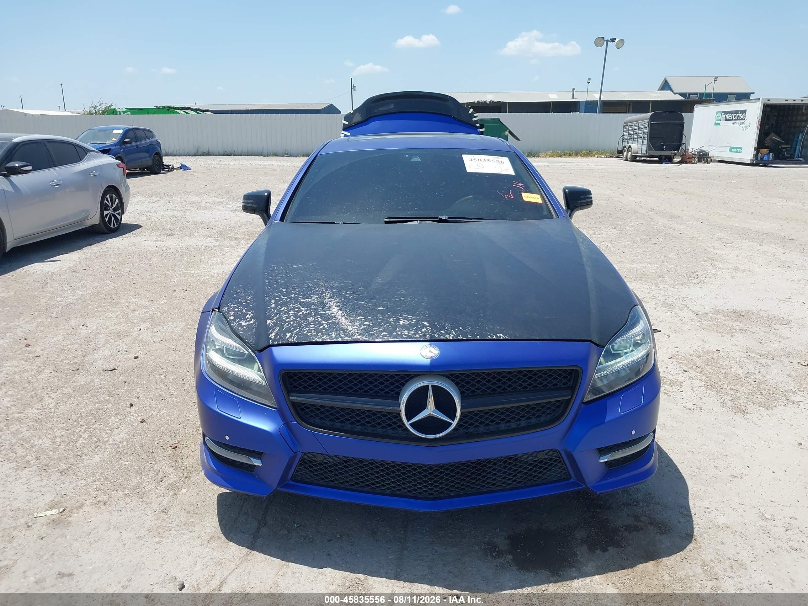 2014 Mercedes-benz Cls 550 Белый vin: WDDLJ7DB6EA103316