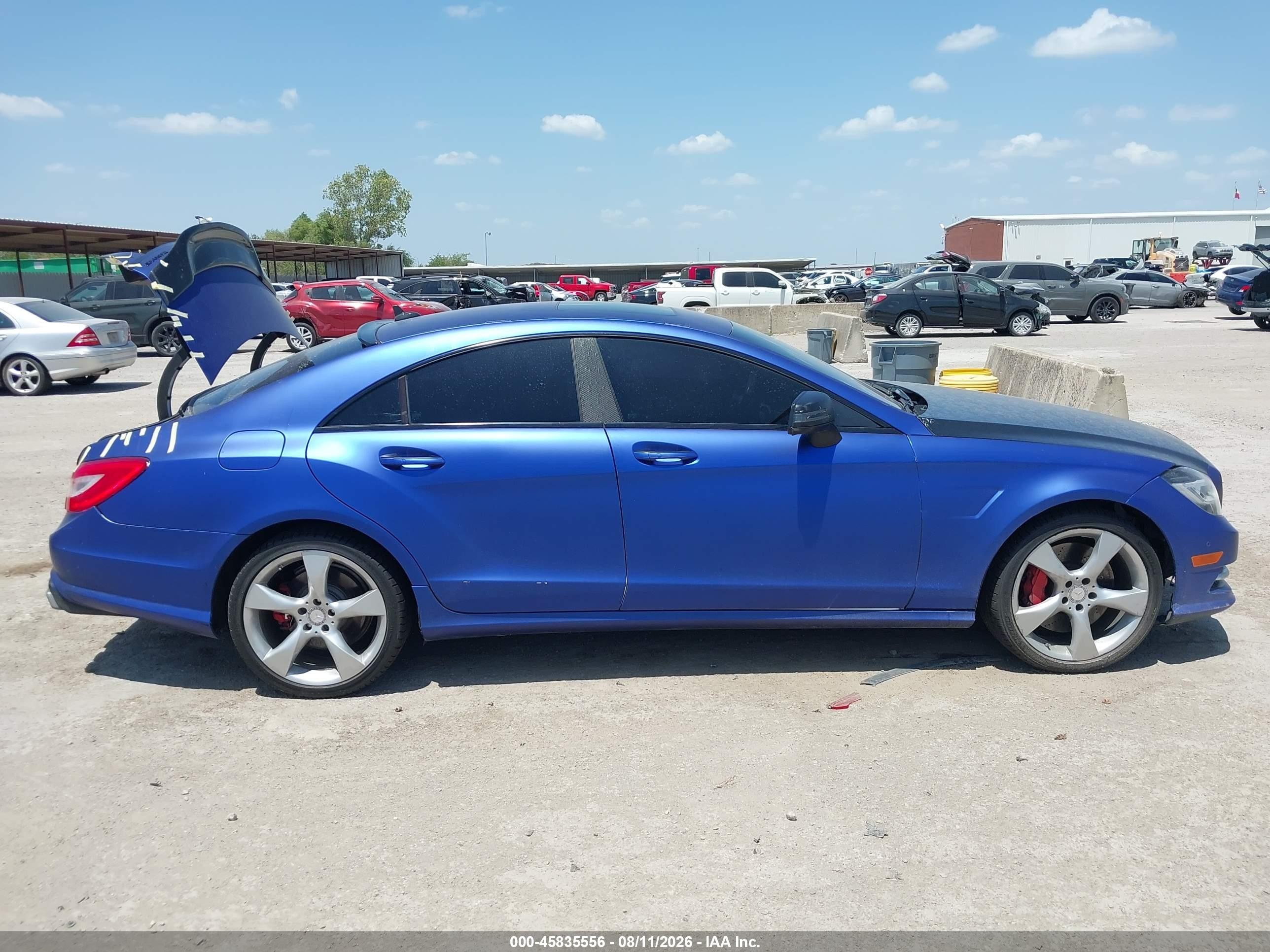 2014 Mercedes-benz Cls 550 Белый vin: WDDLJ7DB6EA103316