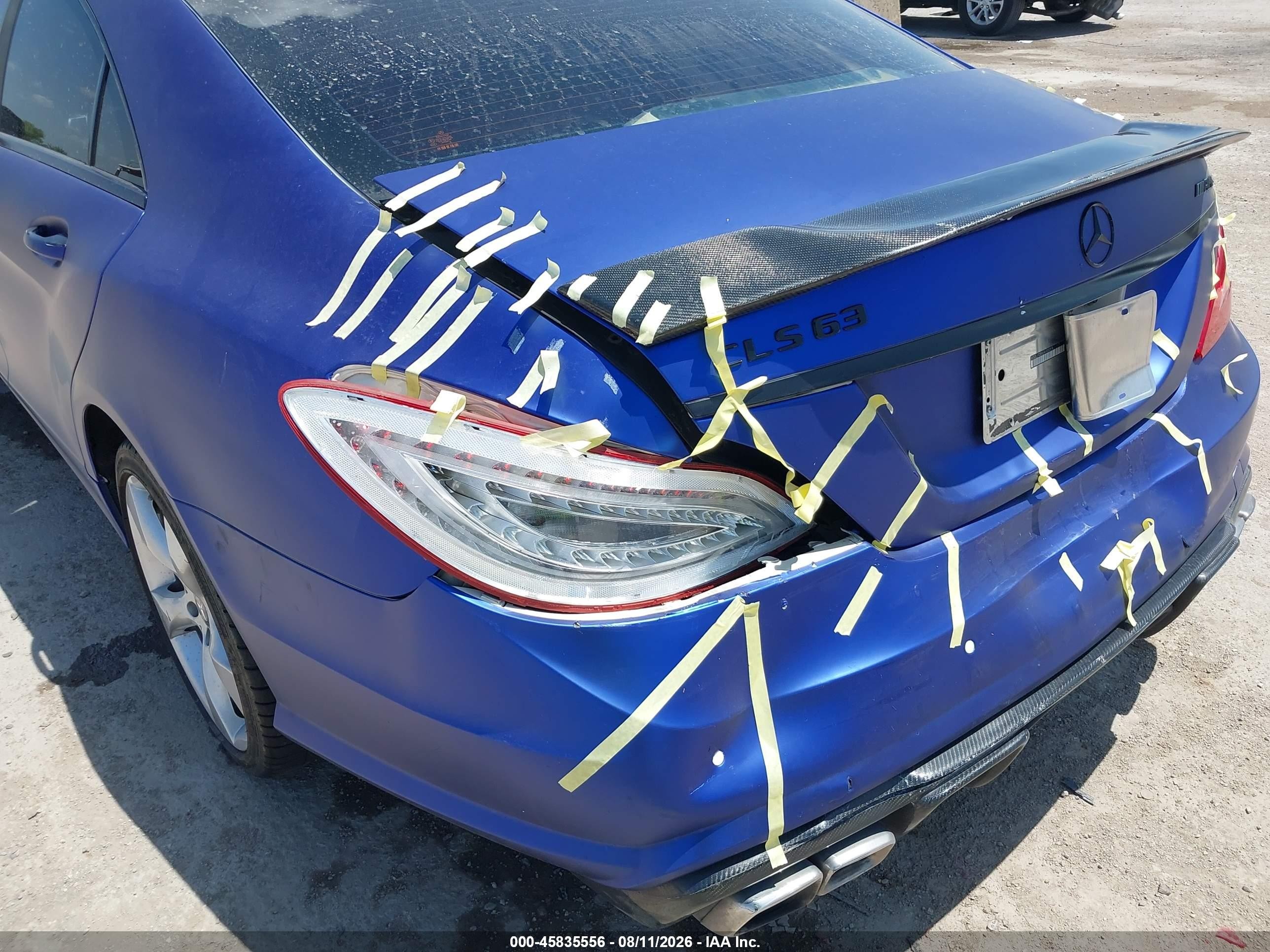 2014 Mercedes-benz Cls 550 Белый vin: WDDLJ7DB6EA103316