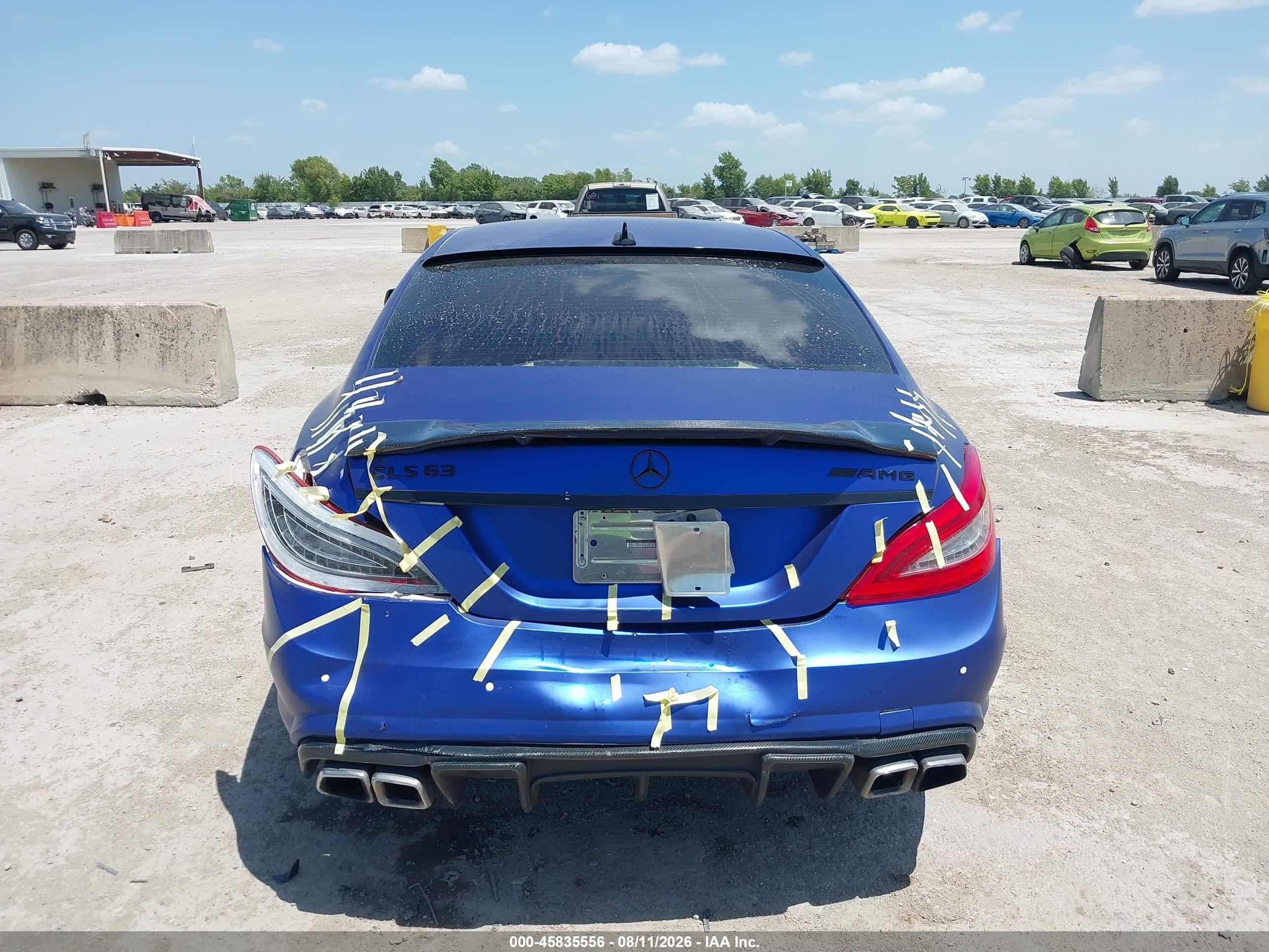 2014 Mercedes-benz Cls 550 Белый vin: WDDLJ7DB6EA103316