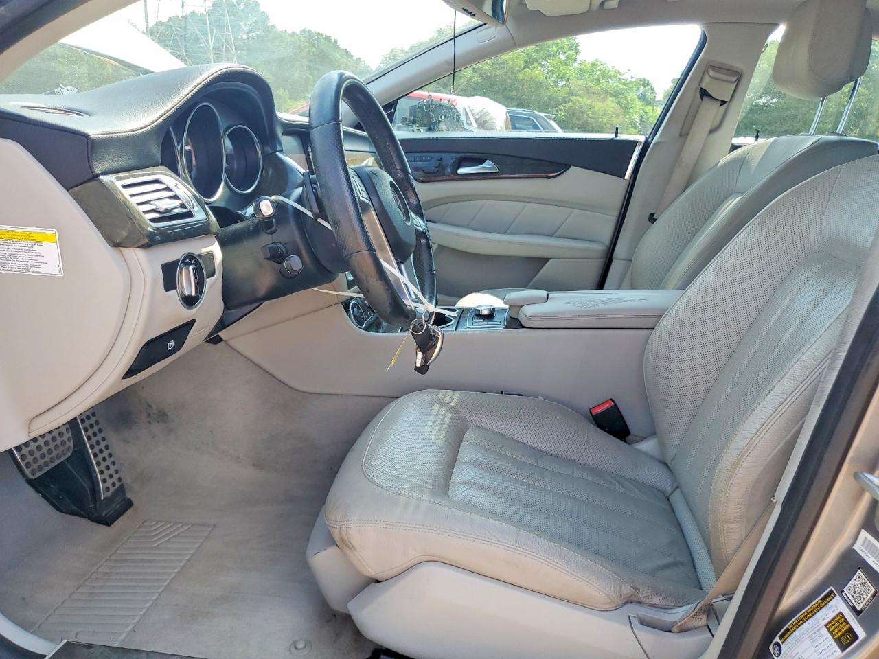 2014 Mercedes-benz Cls 550 Silver vin: WDDLJ7DB6EA108130