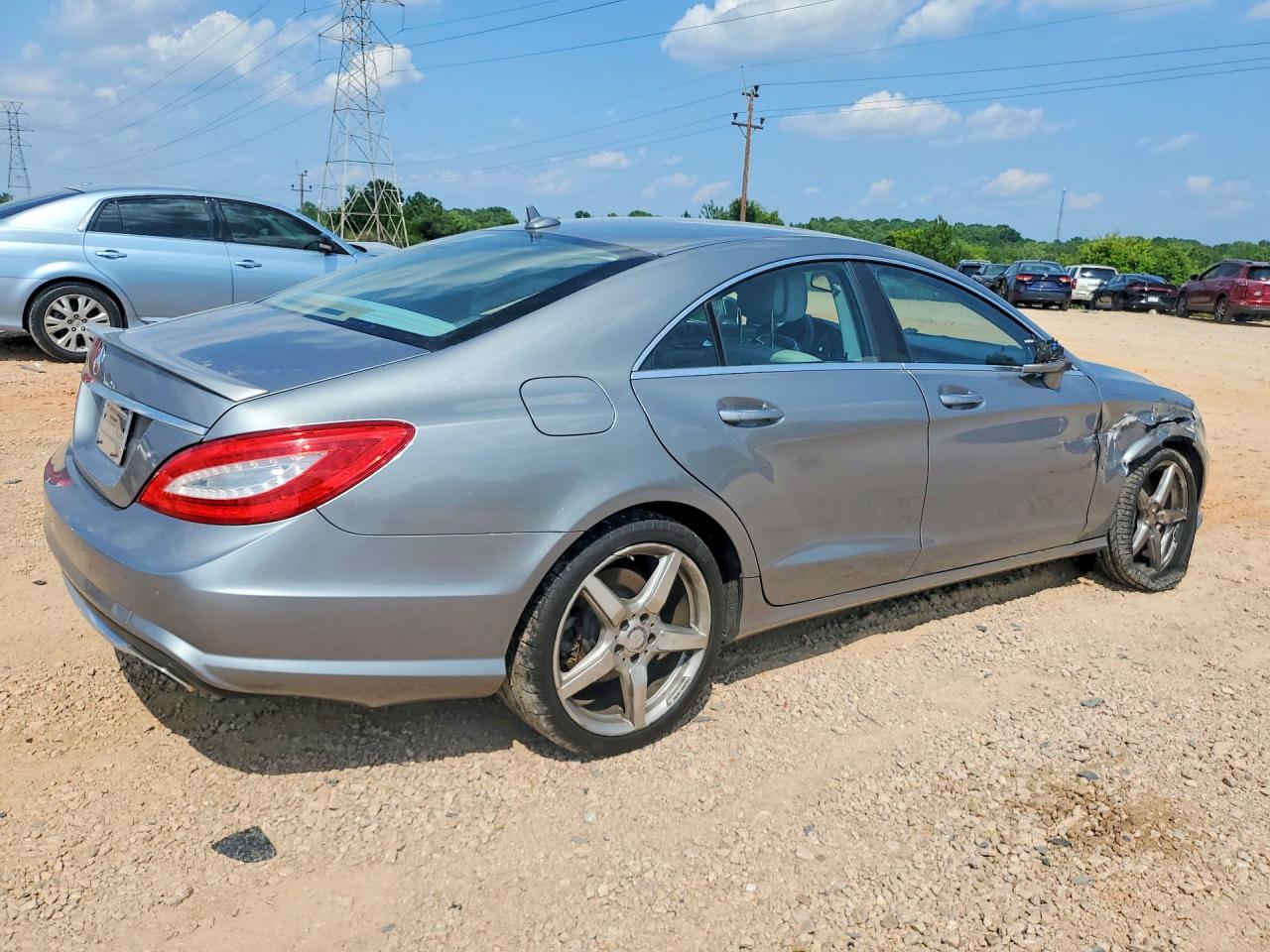 2014 Mercedes-benz Cls 550 Silver vin: WDDLJ7DB6EA108130