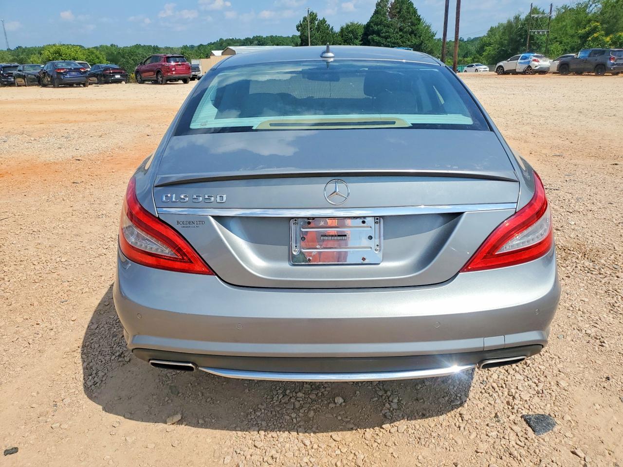 2014 Mercedes-benz Cls 550 Silver vin: WDDLJ7DB6EA108130