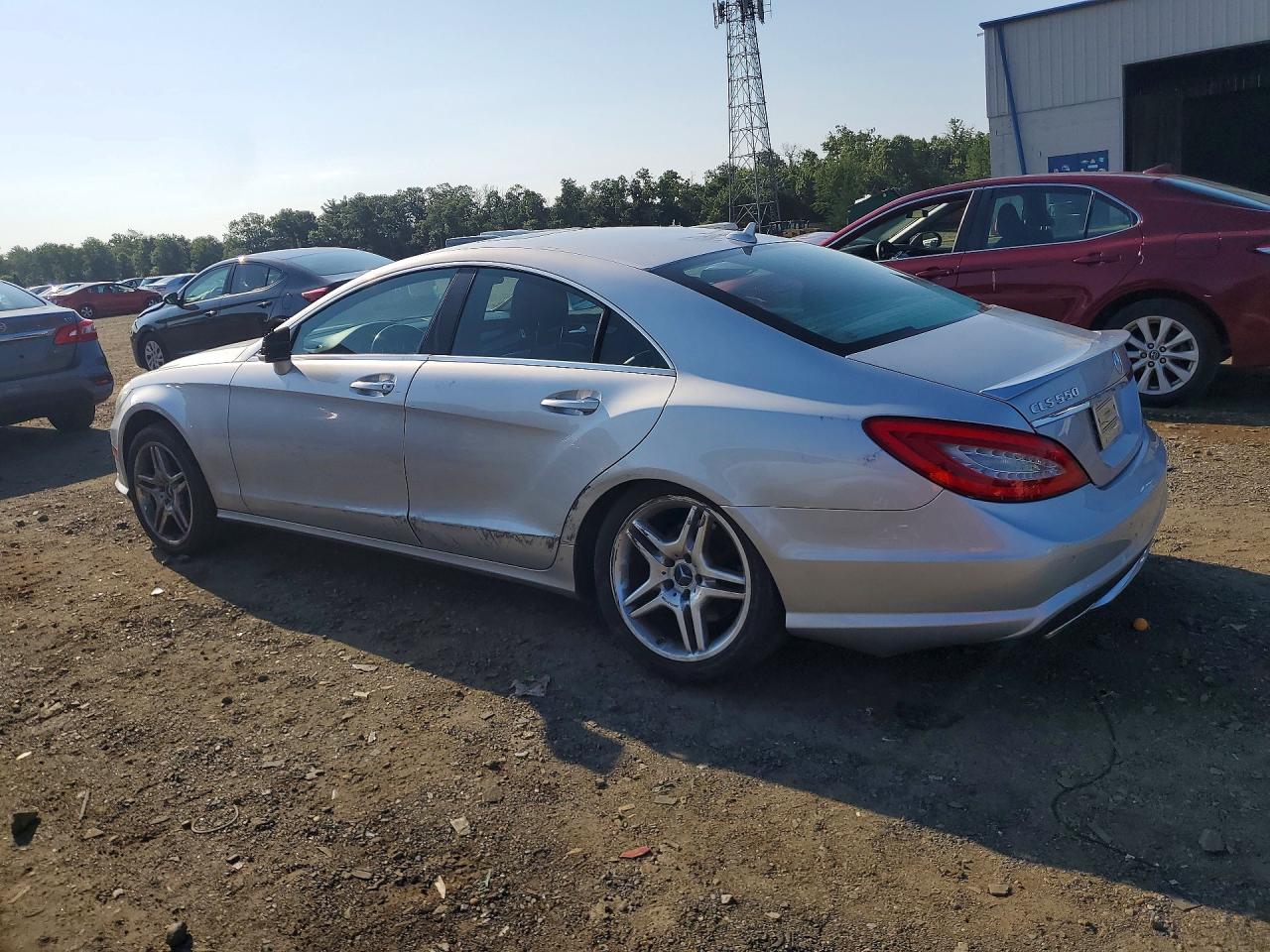 2014 Mercedes-benz Cls 550 Серебряный vin: WDDLJ7DB6EA117233