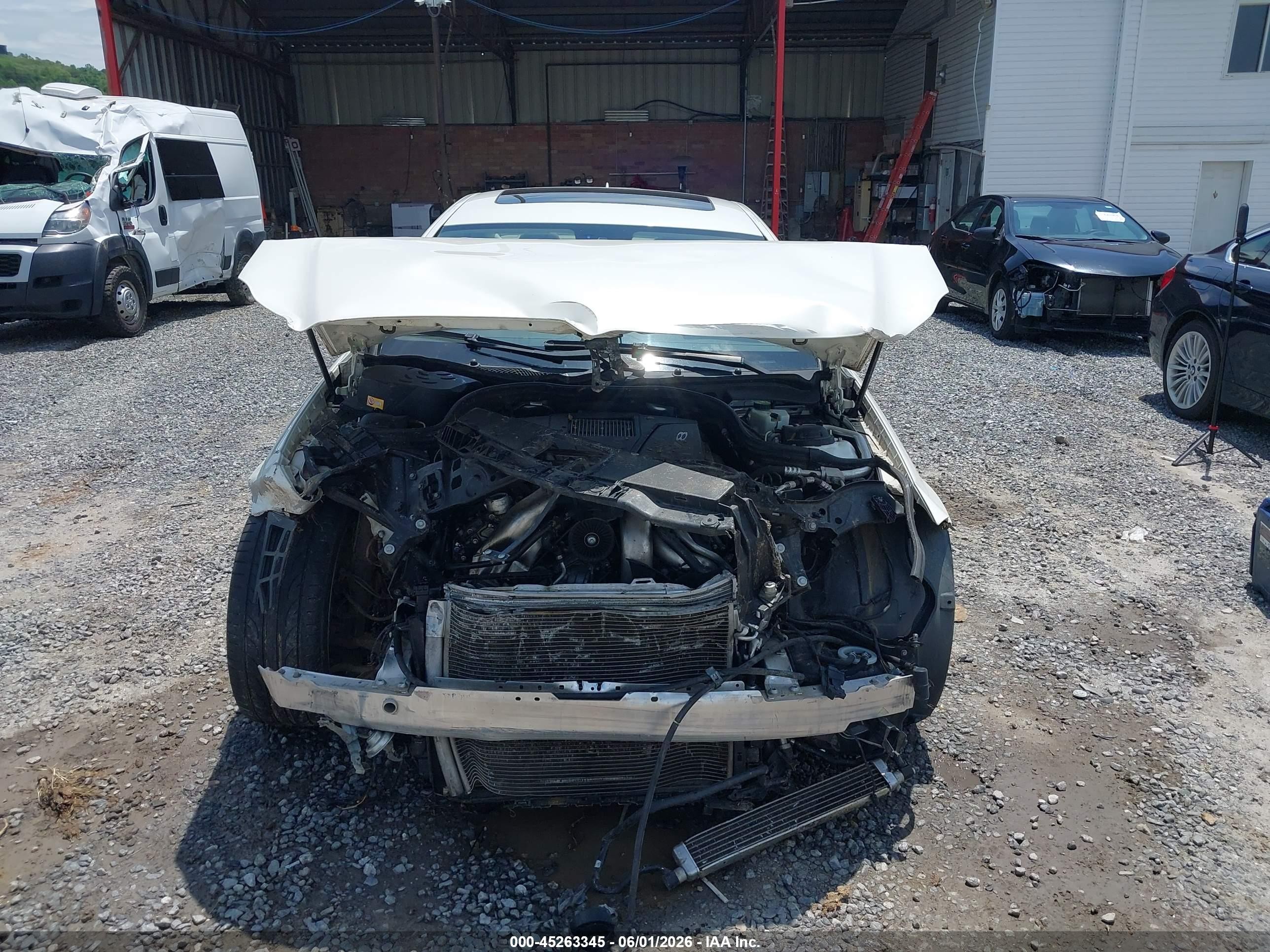 2014 Mercedes-benz Cls 550   White vin: WDDLJ7DB6EA120908