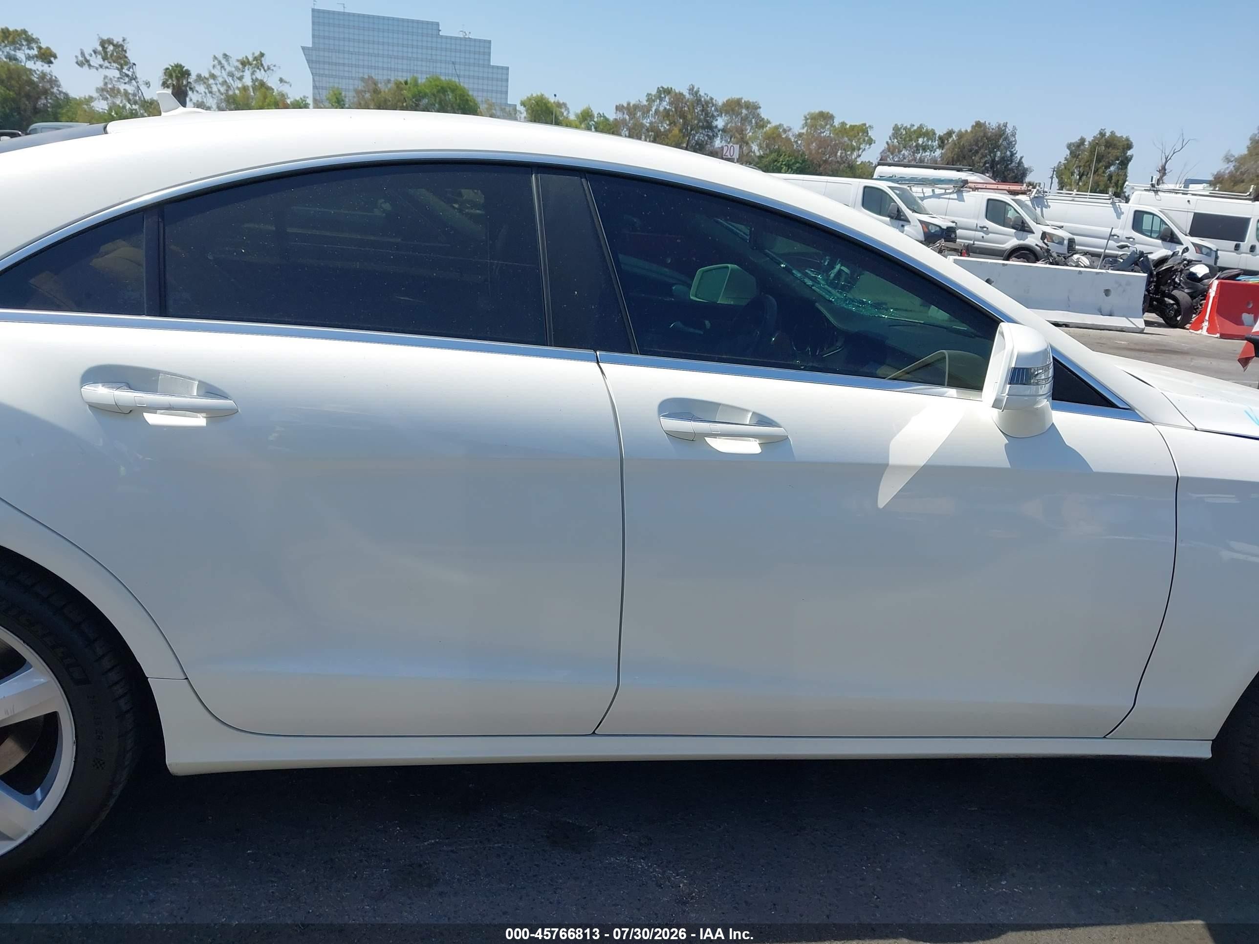 2014 Mercedes-benz Cls 550   White vin: WDDLJ7DB6EA125767