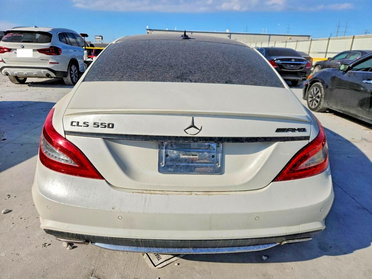 2012 Mercedes-benz Cls 550 White vin: WDDLJ7DB7CA015842