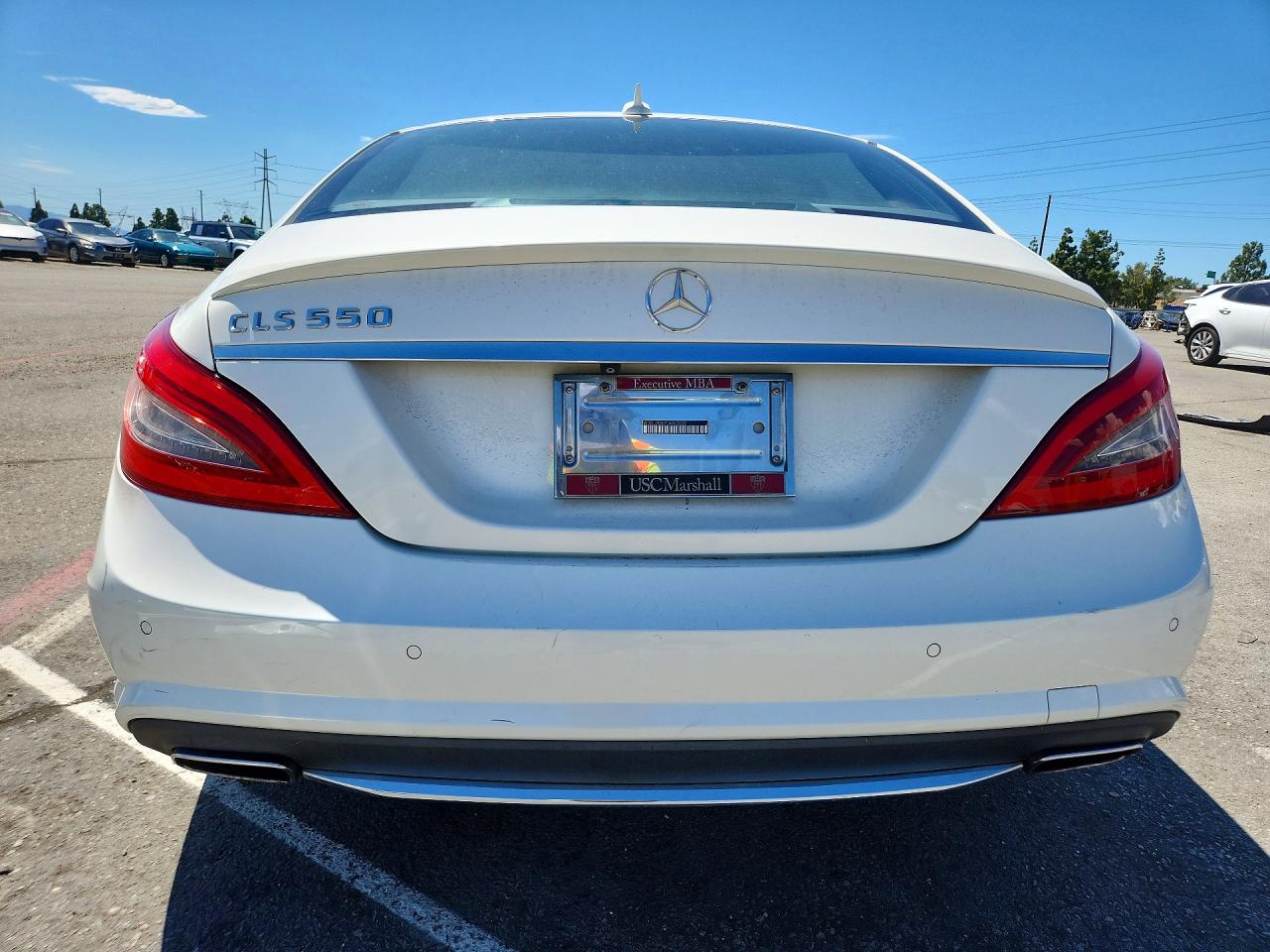 2012 Mercedes-benz Cls 550 White vin: WDDLJ7DB7CA053023