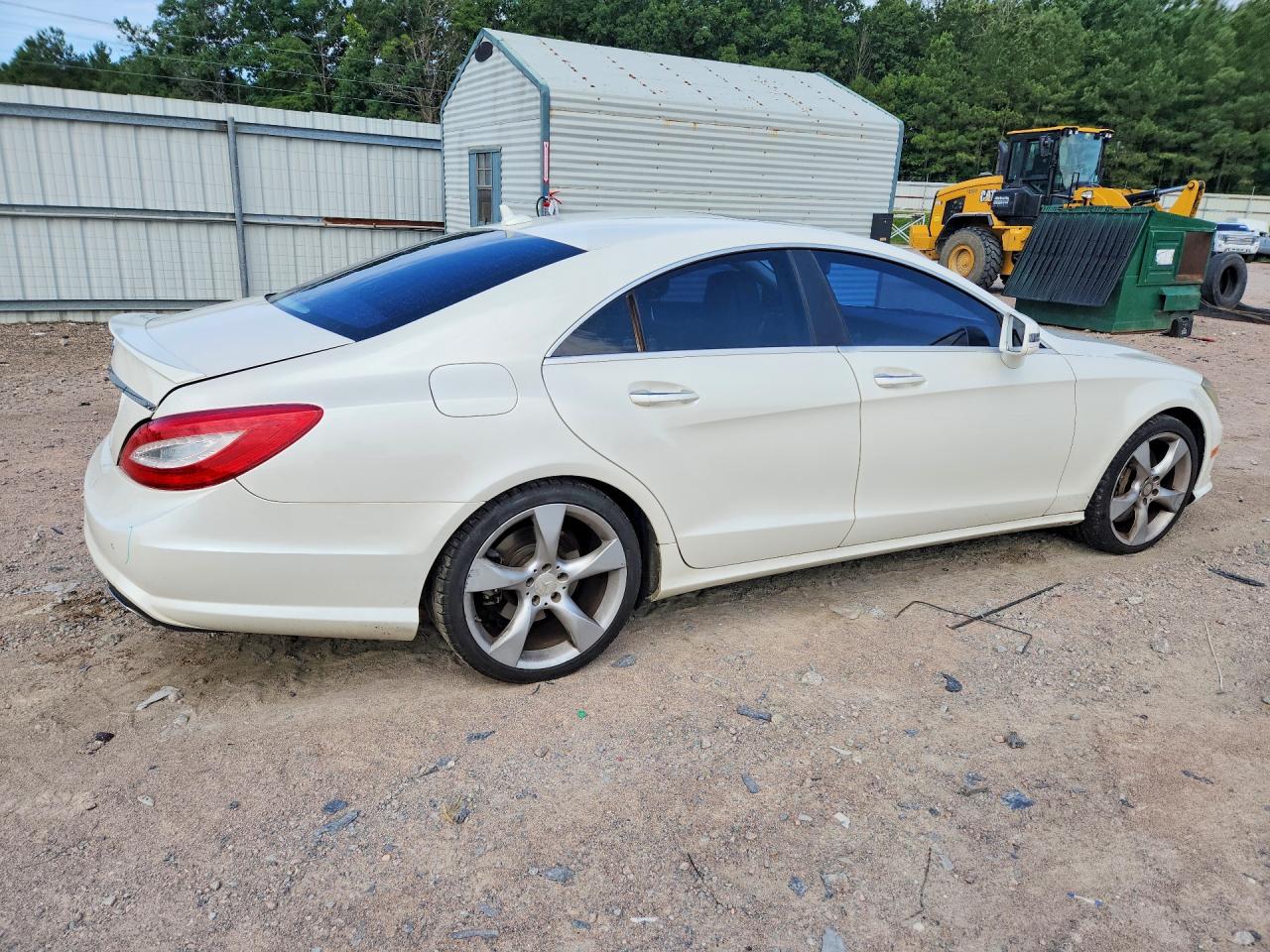 2013 Mercedes-benz Cls 550 White vin: WDDLJ7DB7DA074164
